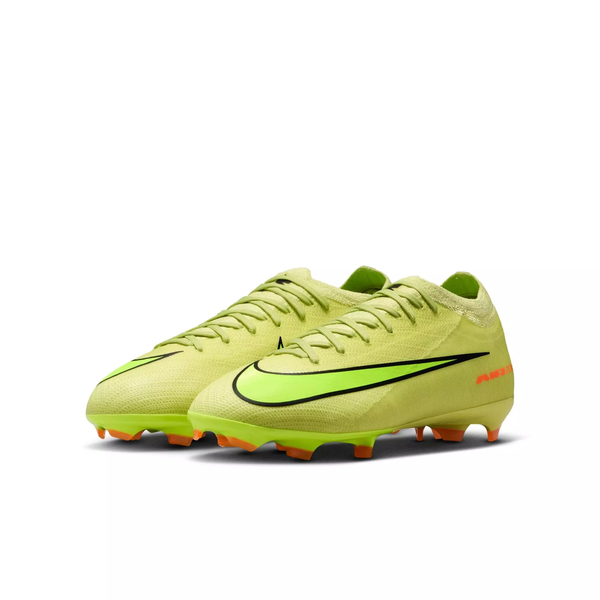 Nike Jr. Mercurial Vapor 16 Pro FG "Limelight/Volt/Hyper Crimson" Grade School Boys' Soccer Cleat - VOLT