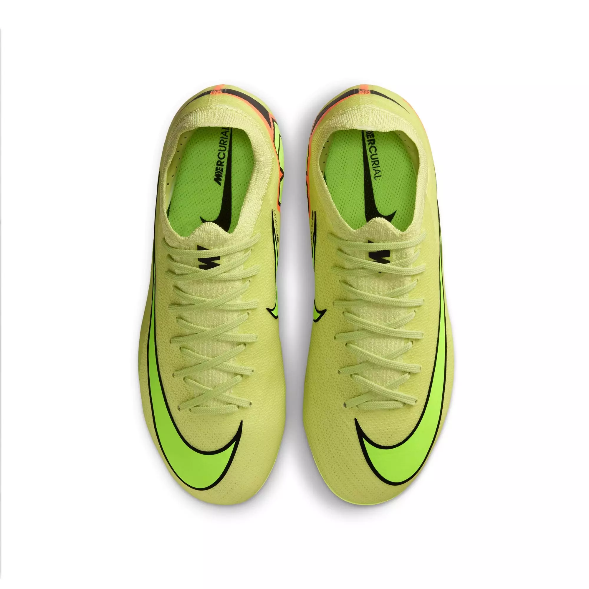 Nike Jr. Mercurial Vapor 16 Pro FG "Limelight/Volt/Hyper Crimson" Grade School Boys' Soccer Cleat - VOLT