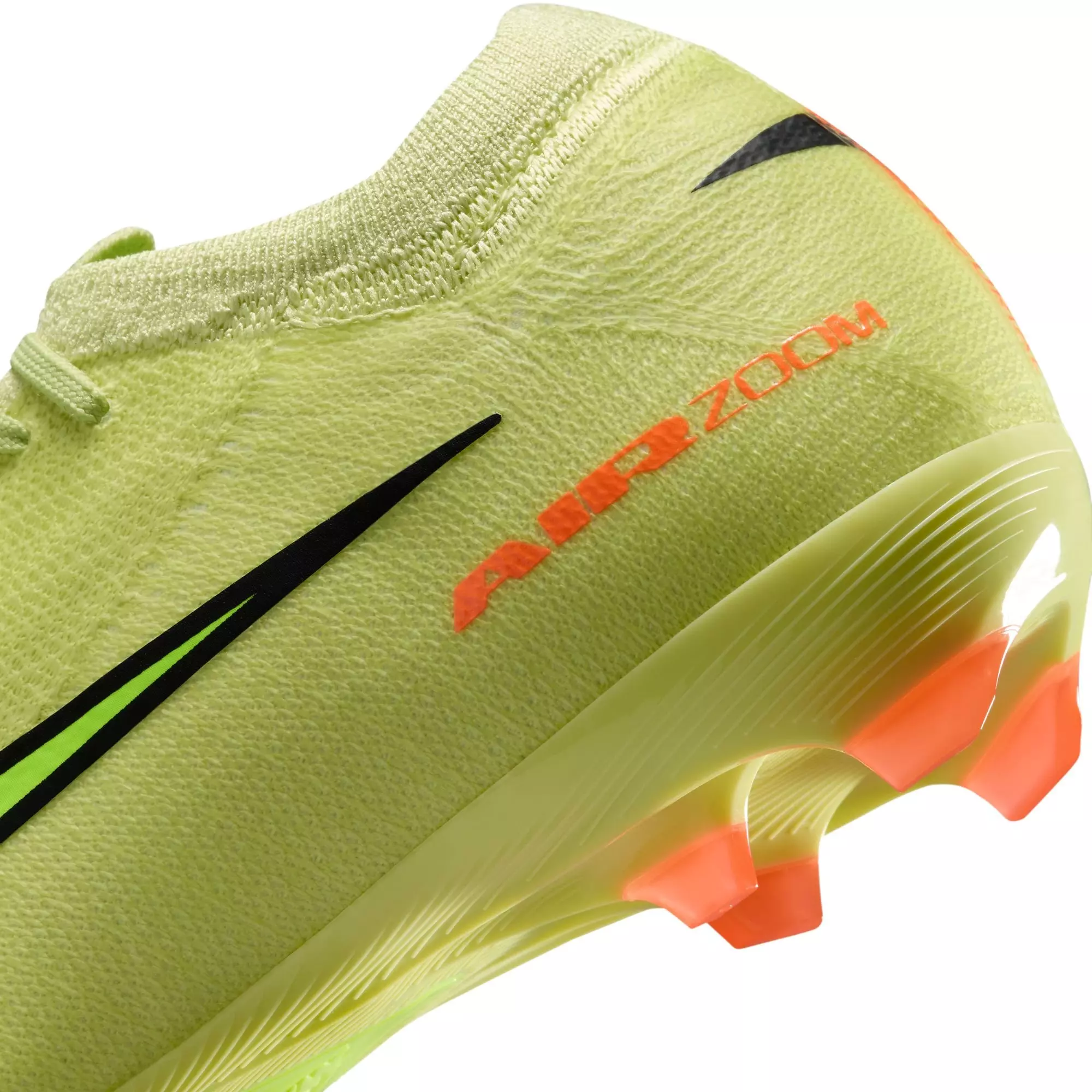 Nike Jr. Mercurial Vapor 16 Pro FG "Limelight/Volt/Hyper Crimson" Grade School Boys' Soccer Cleat - VOLT
