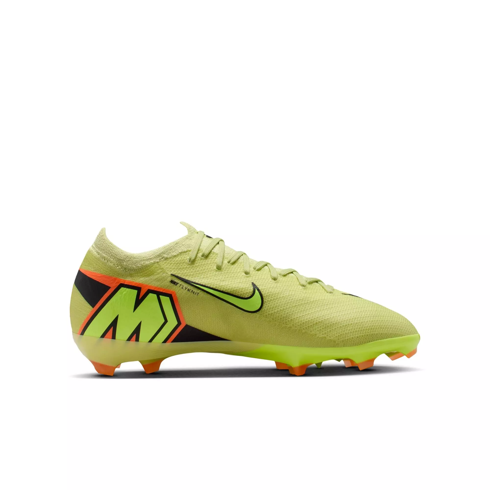 Nike Jr. Mercurial Vapor 16 Pro FG "Limelight/Volt/Hyper Crimson" Grade School Boys' Soccer Cleat - VOLT
