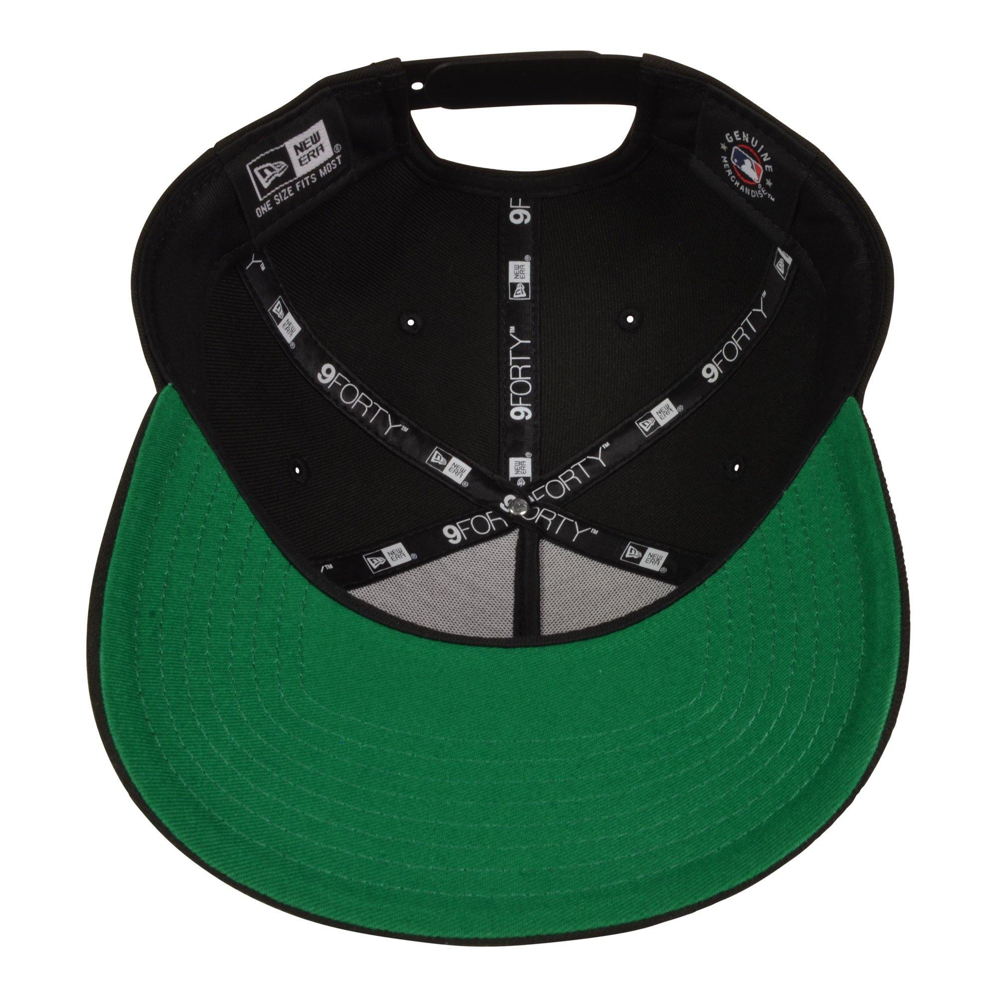 New Era Los Angeles Dodgers 9FORTY Mexico Snapback Hat - Black - BLACK Thumbnail View 5