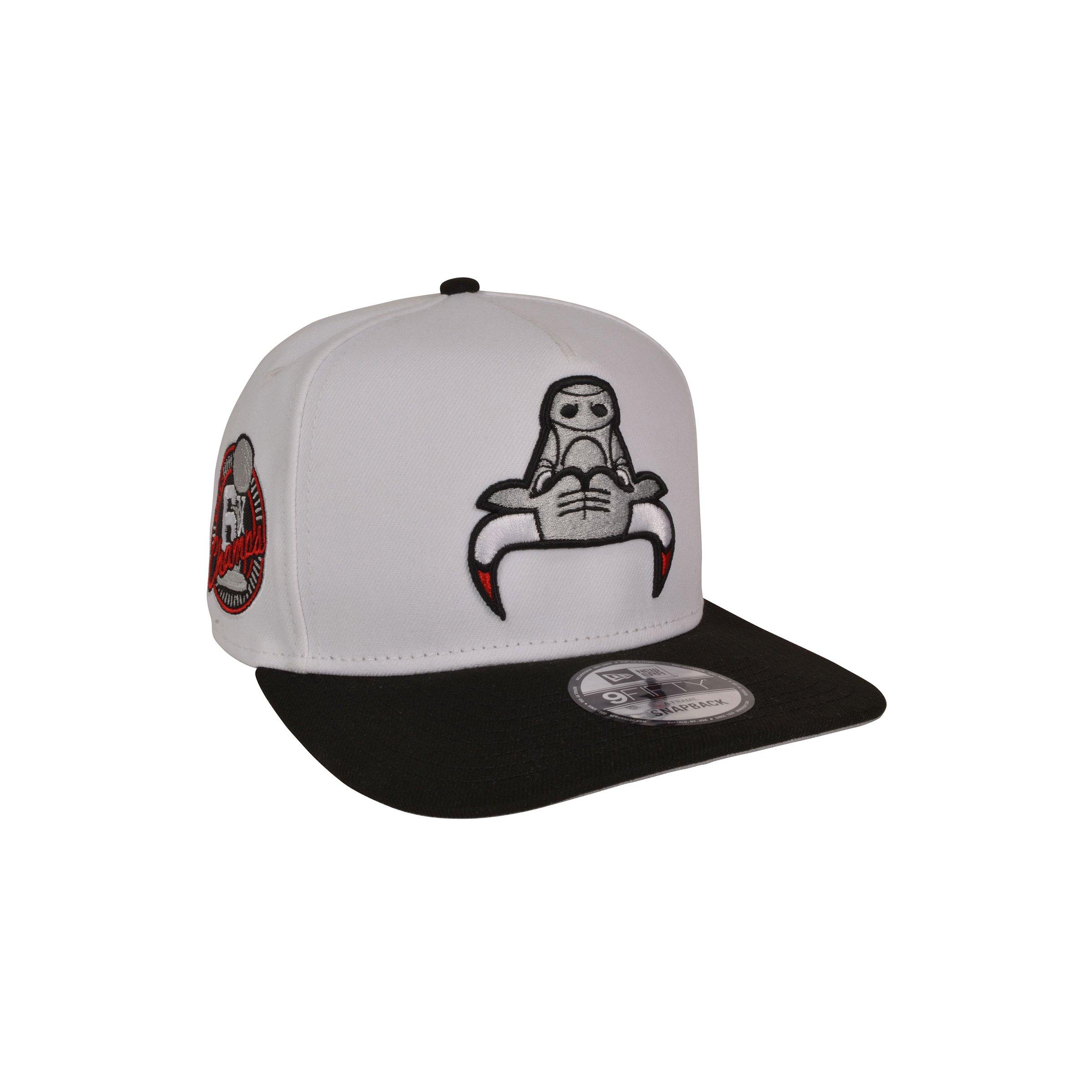 New Era Chicago Bulls Upside Down CMT4 Snapback Hat - White - ROYAL Thumbnail View 2