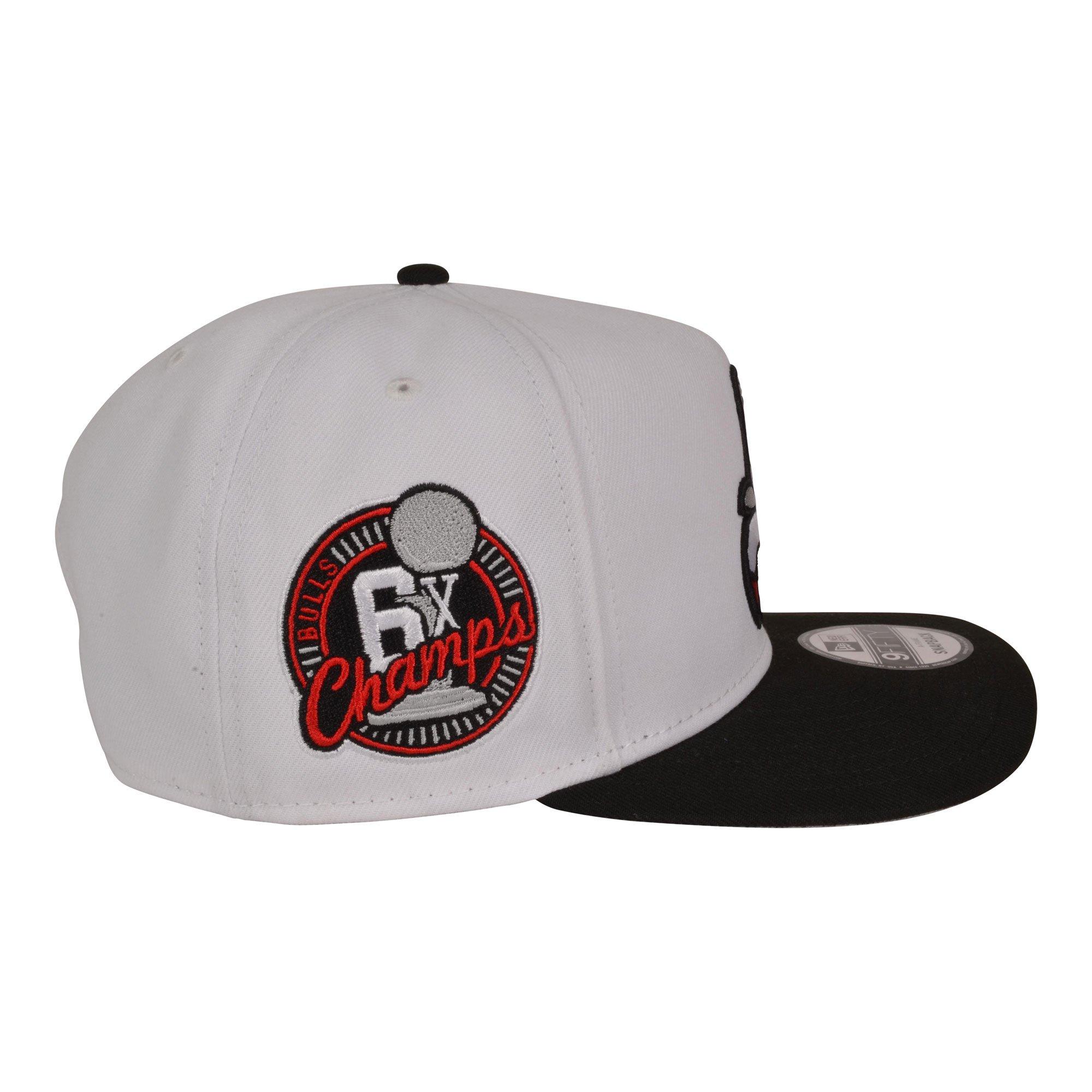 New Era Chicago Bulls Upside Down CMT4 Snapback Hat-White