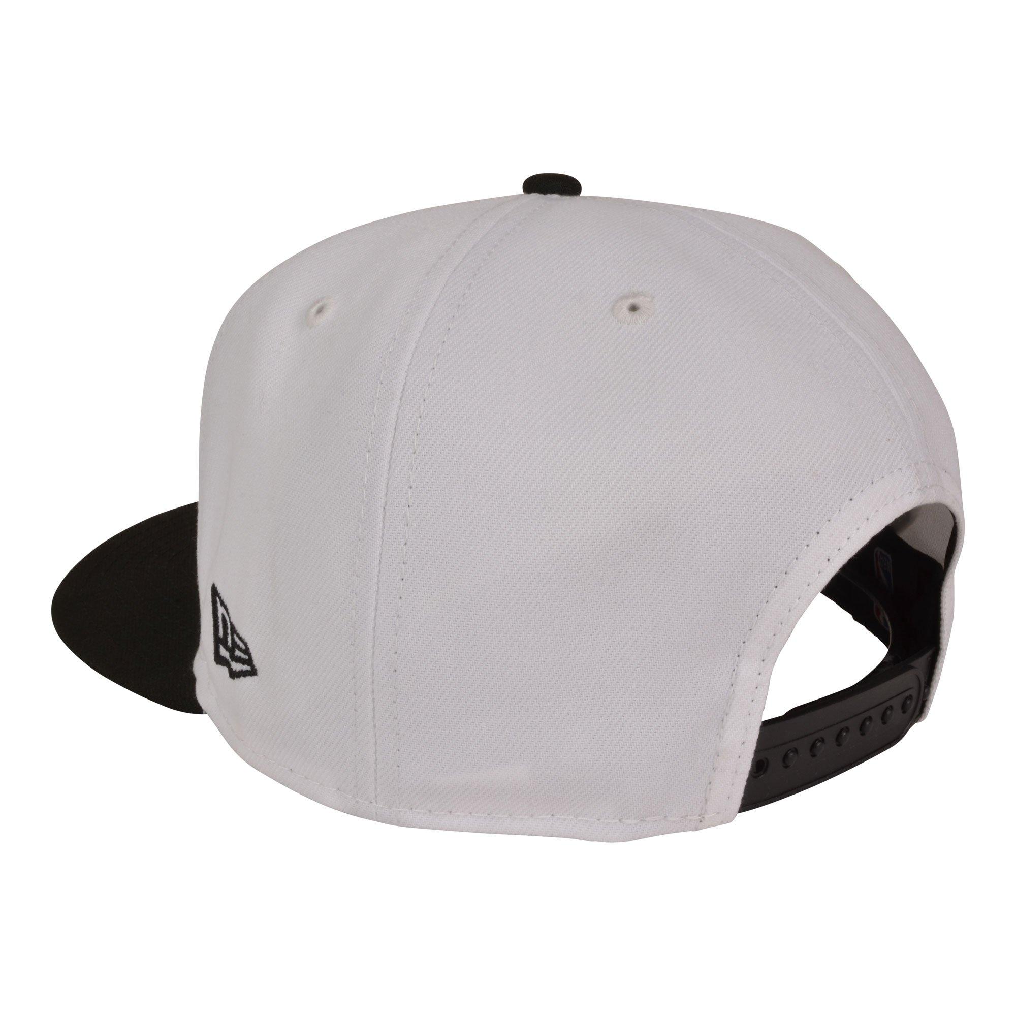 New Era Chicago Bulls Upside Down CMT4 Snapback Hat - White - ROYAL Thumbnail View 4