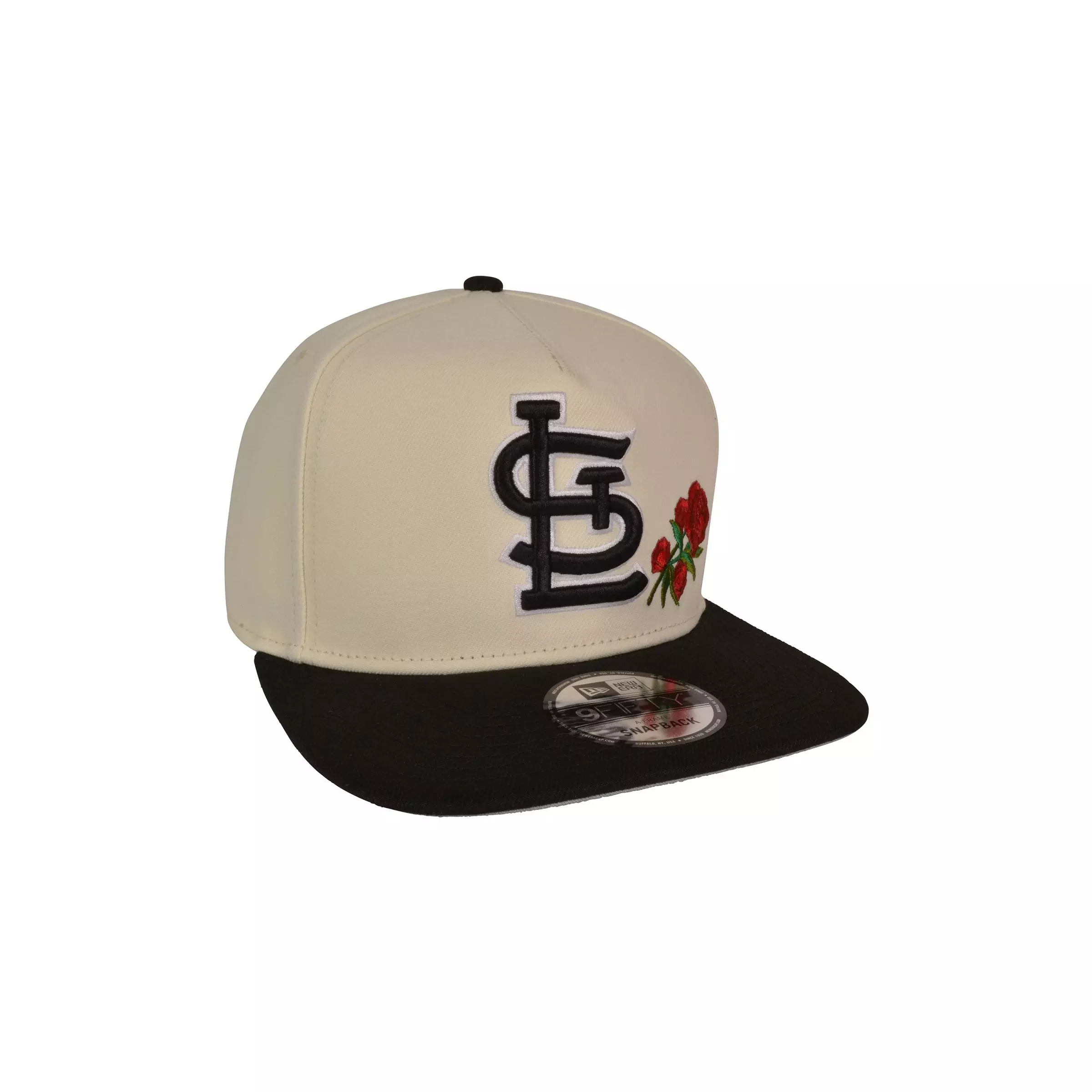 New Era St. Louis Cardinals 9FIFTY Roses Snapback Hat-Cream - CREAM