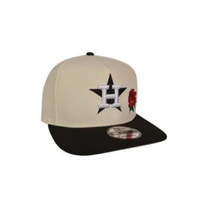 New Era Houston Astros 9FIFTY Roses Snapback Hat-Cream