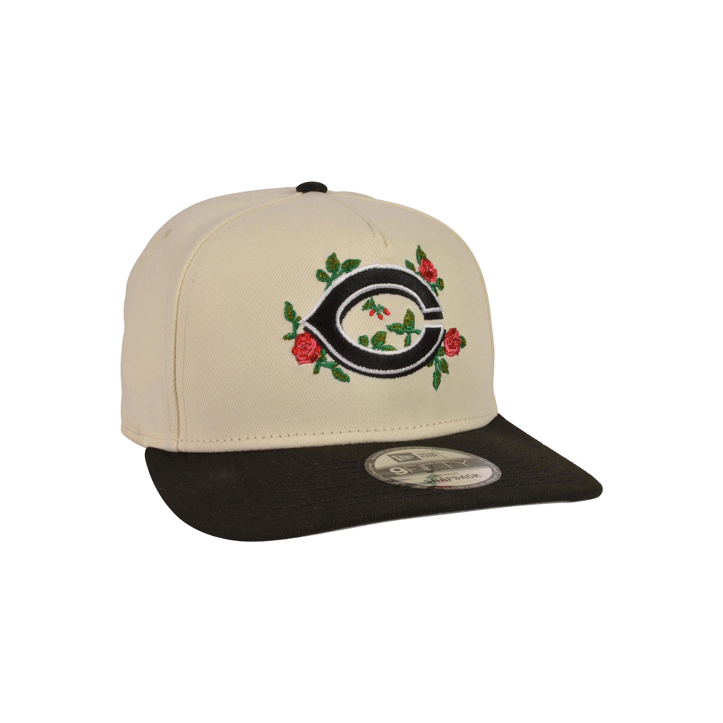 New Era Cincinnati Reds 9FIFTY Roses Cream Snapback Hat