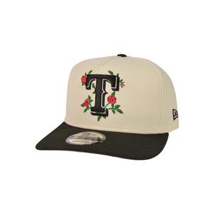 New Era Texas Rangers 9FIFTY Roses Snapback Hat-Cream