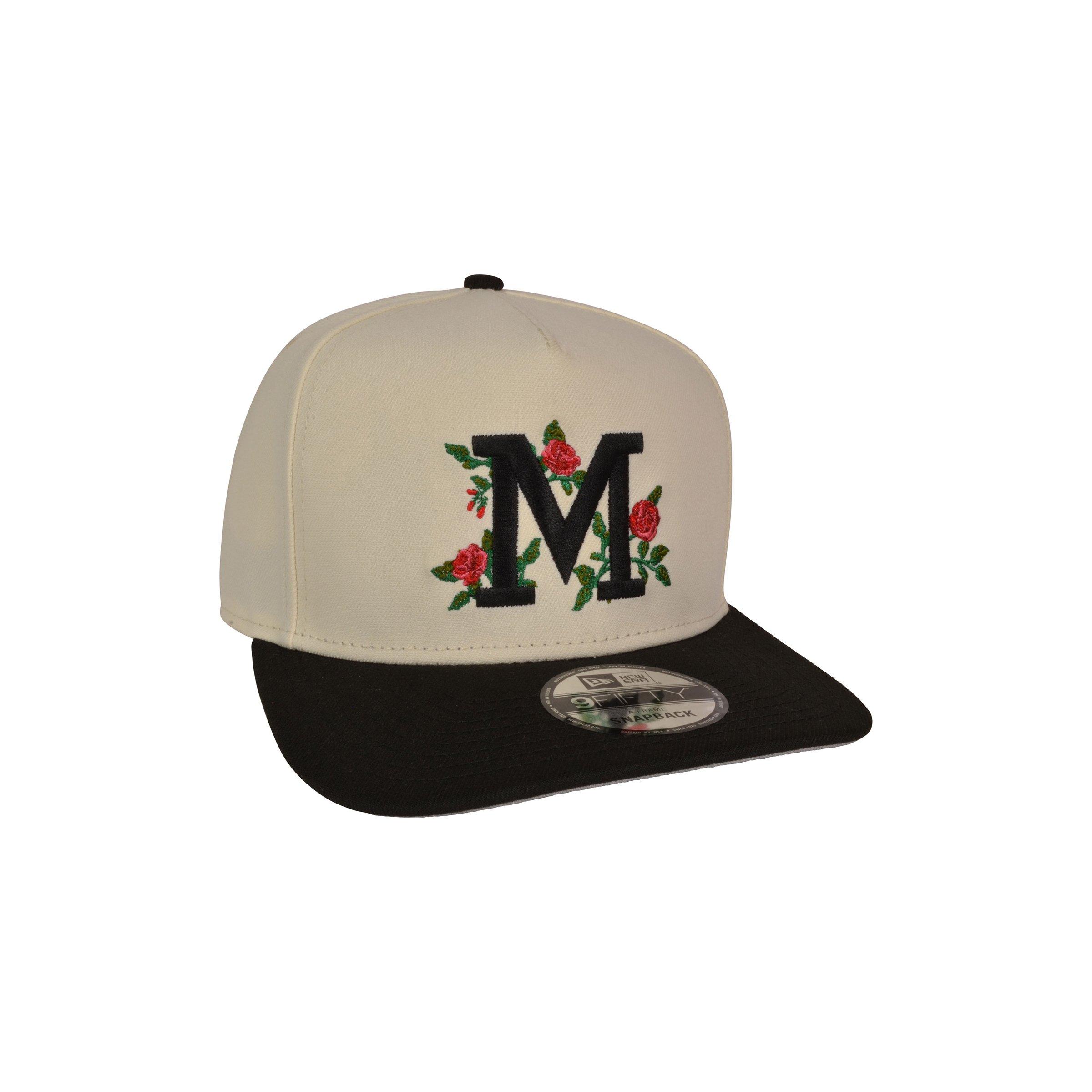 New Era Milwaukee Brewers 9FIFTY Roses Snapback Hat-Cream