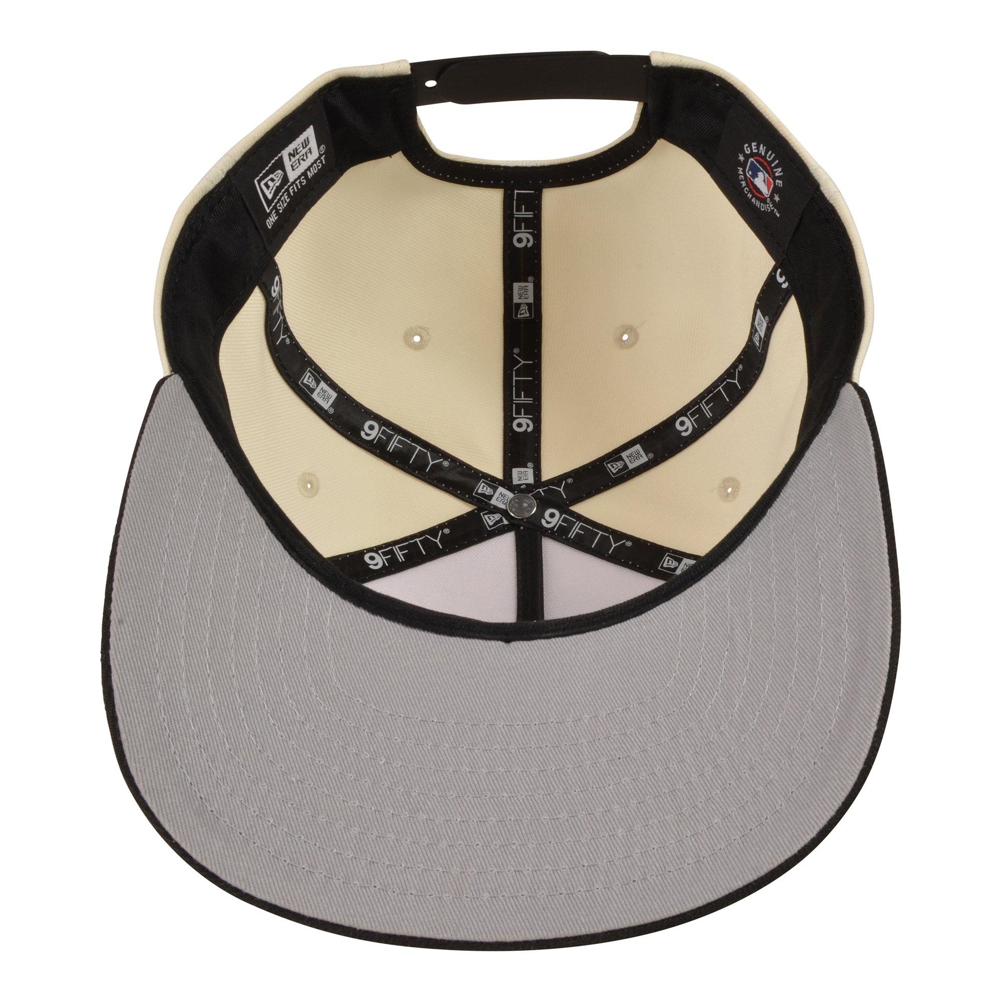 New Era Milwaukee Brewers 9FIFTY Roses Snapback Hat-Cream