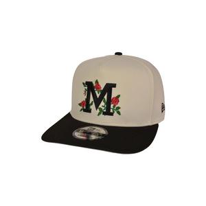 New Era Milwaukee Brewers 9FIFTY Roses Snapback Hat-Cream