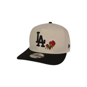 New Era Los Angeles Dodgers 9FIFTY Roses Snapback Hat-Cream