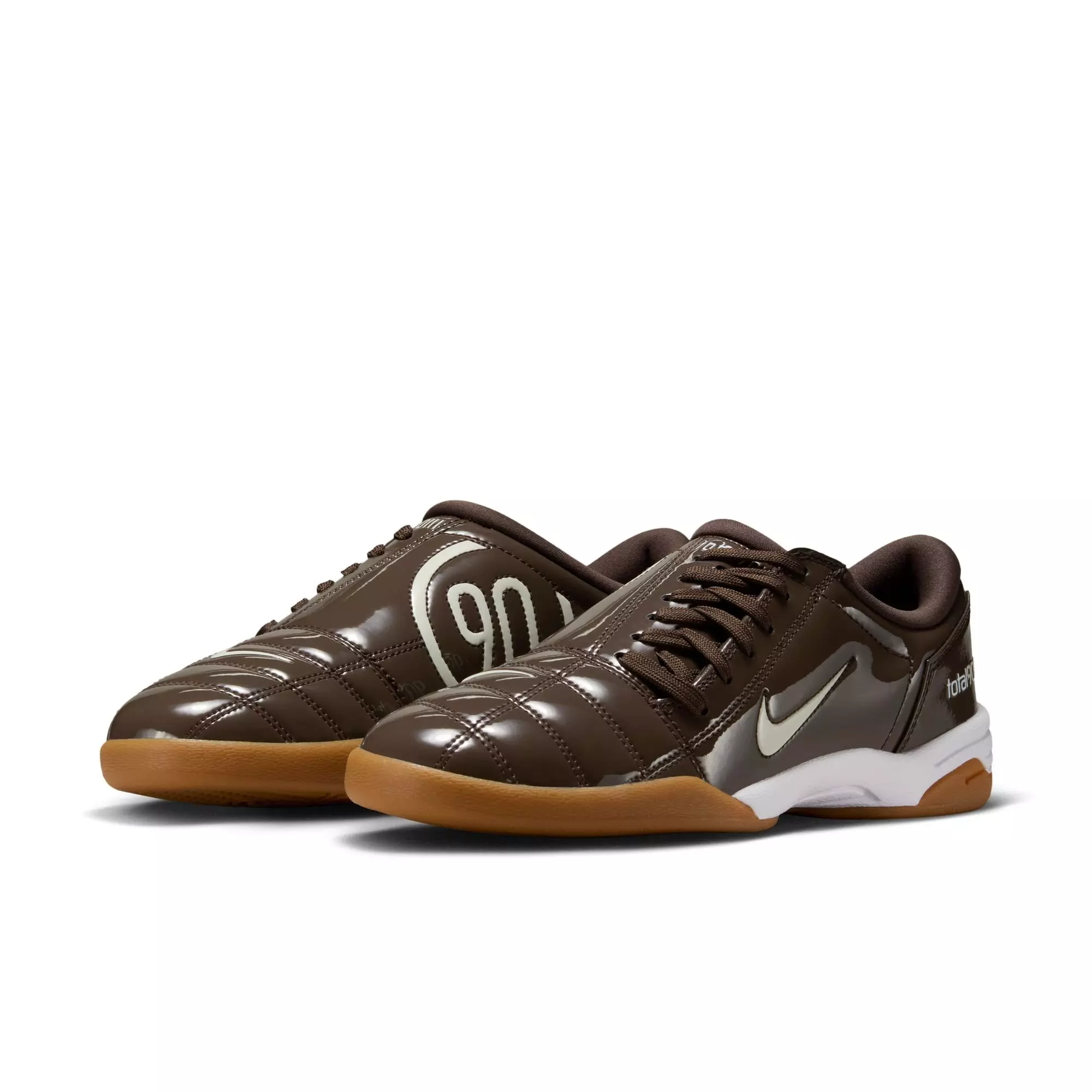Nike Total 90 "Baroque Brown/Black/White/Light Bone" Women's Shoe - BROWN/WHITE