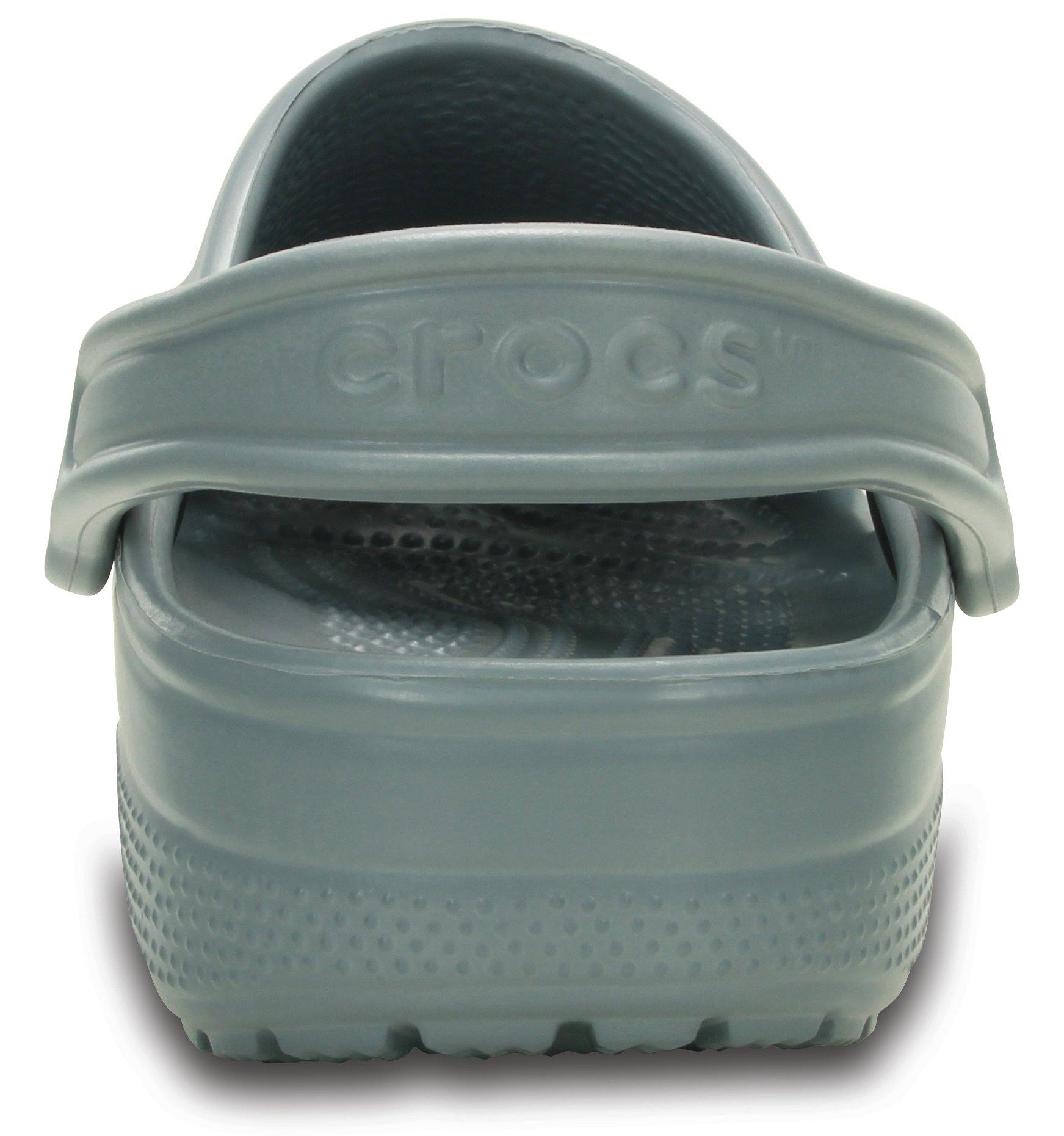 Crocs Classic "Concrete" Unisex Clog - GREY Thumbnail View 4