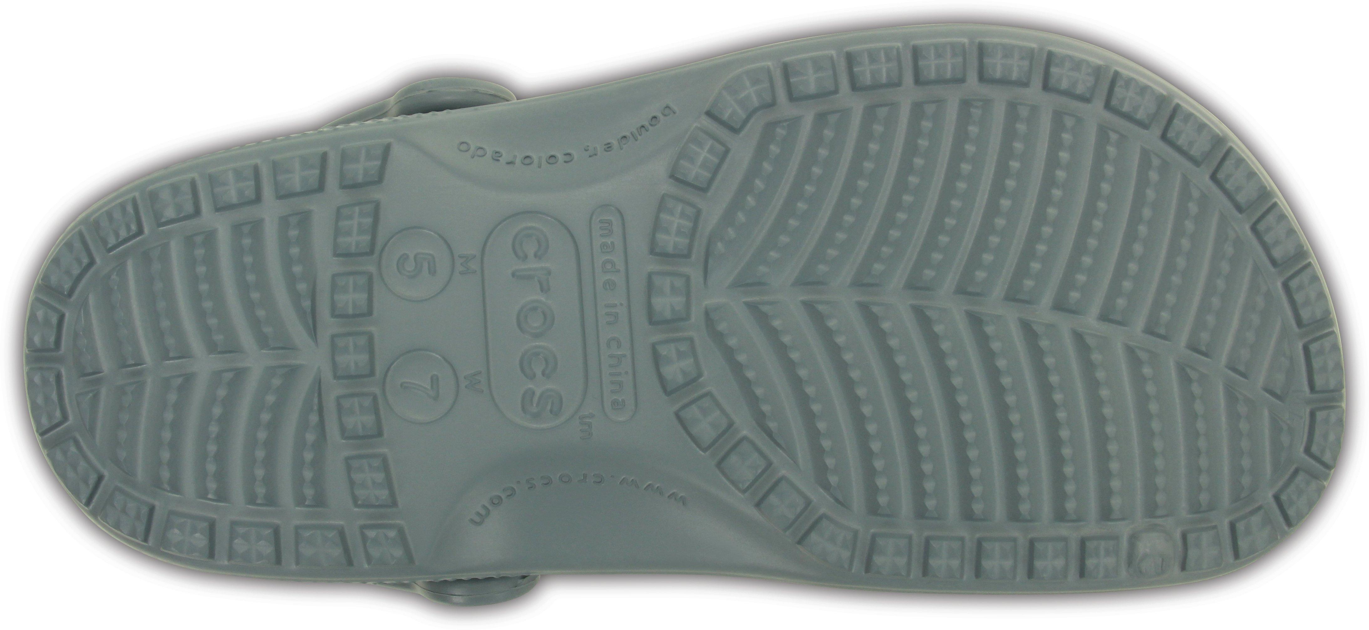 Crocs Classic "Concrete" Unisex Clog - GREY Thumbnail View 5