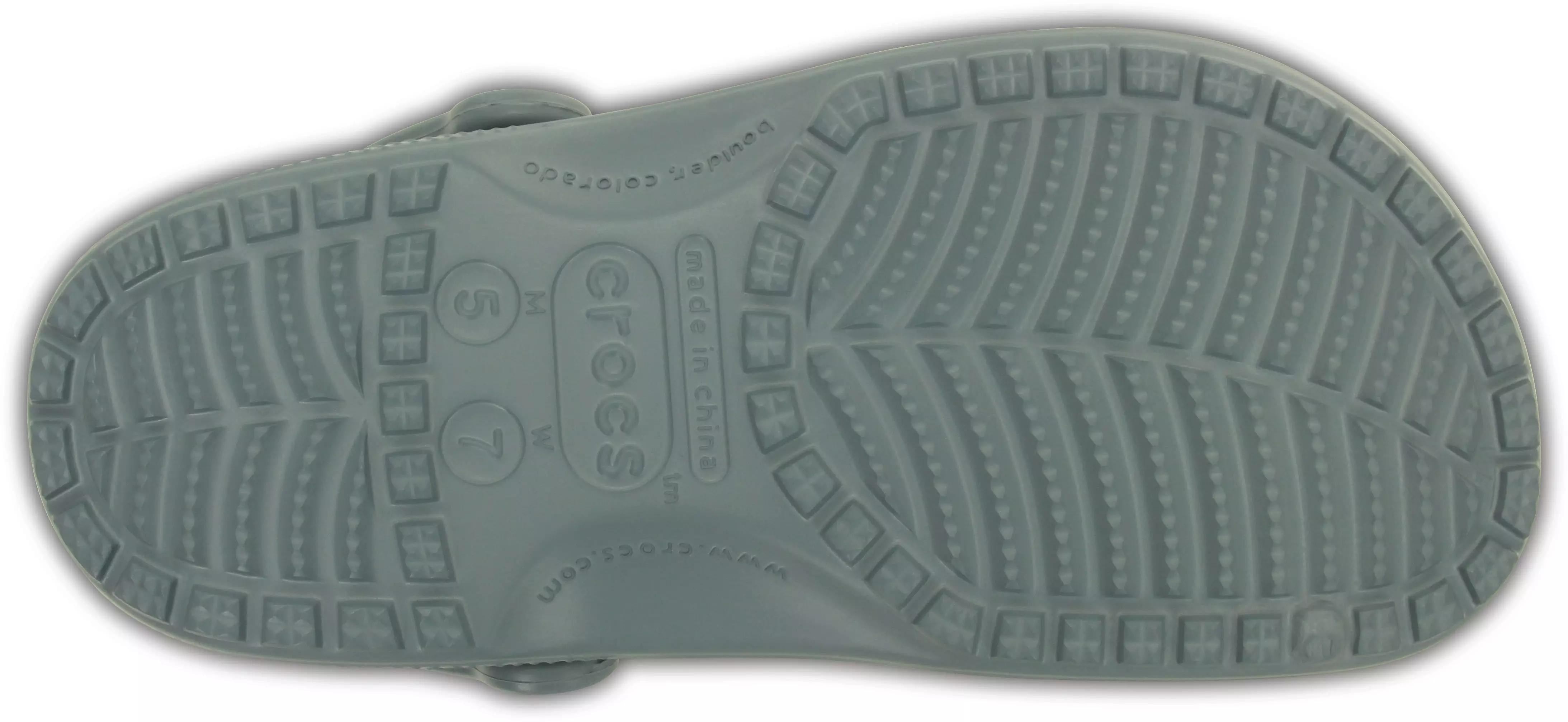 Crocs Classic "Concrete" Unisex Clog - GREY