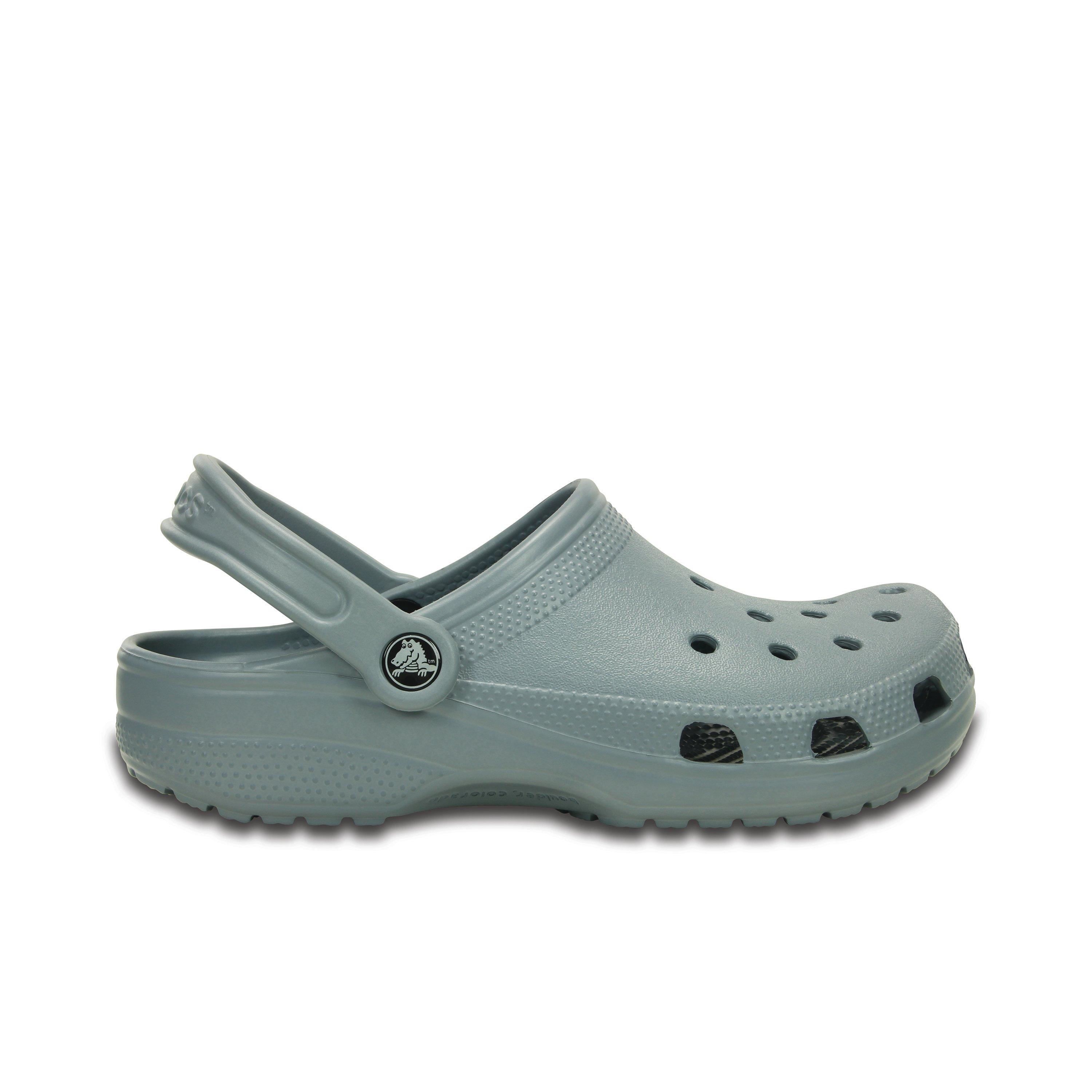 Crocs Classic "Concrete" Unisex Clog - GREY Thumbnail View 1