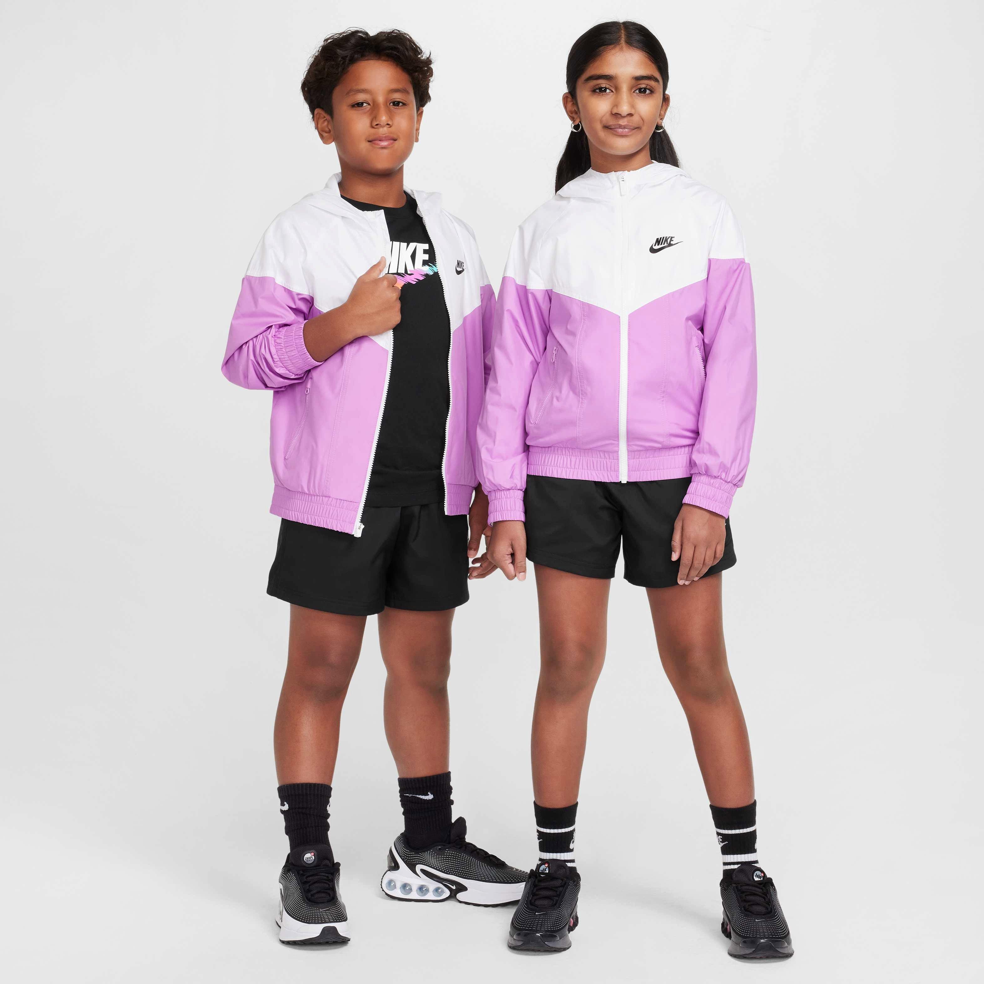 Nike Sportswear Windrunner Hooded Big Kids' Repel Jacket