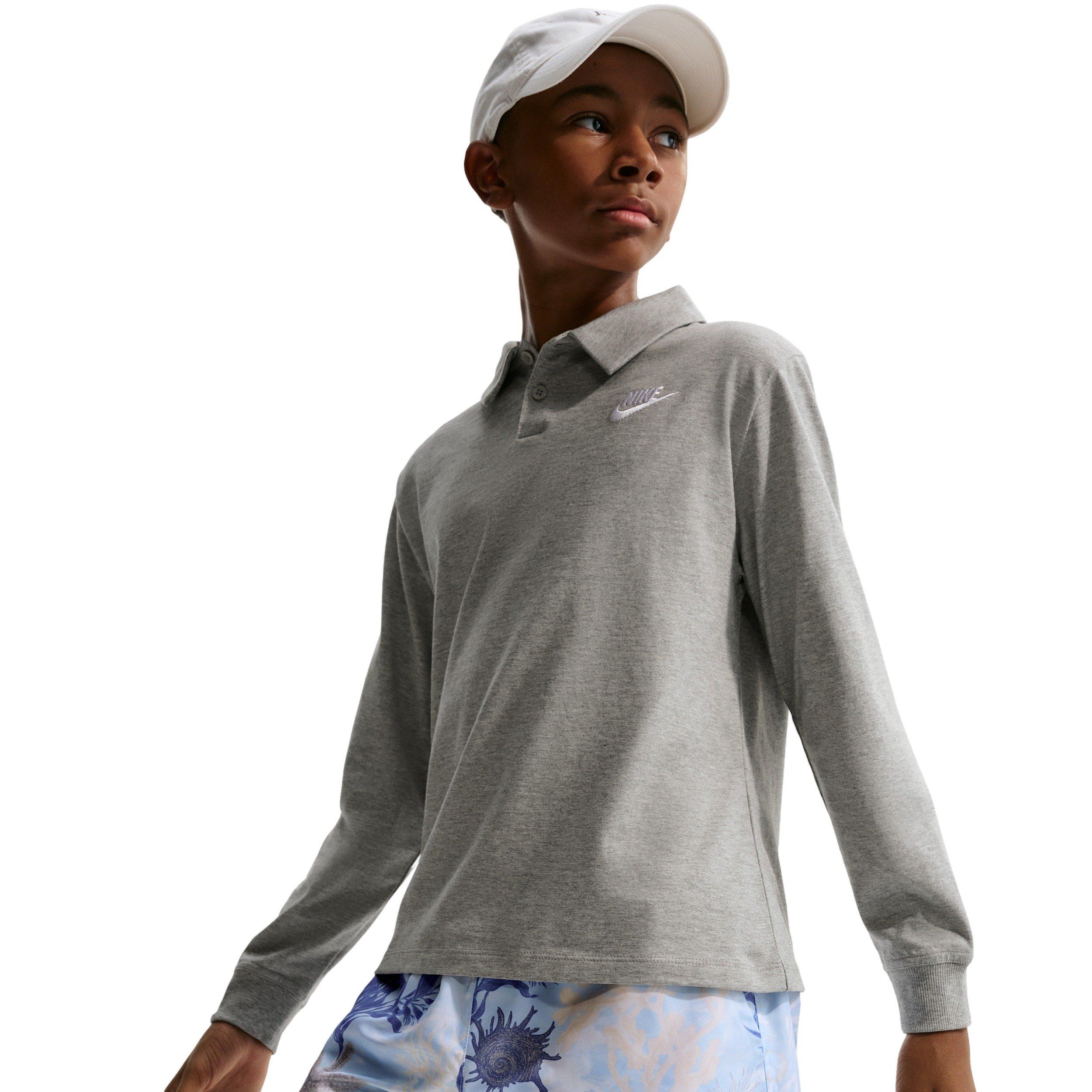 Nike Big Kids' Sportswear Club 4.5" Woven Shorts - Blue - BLUE Thumbnail View 3