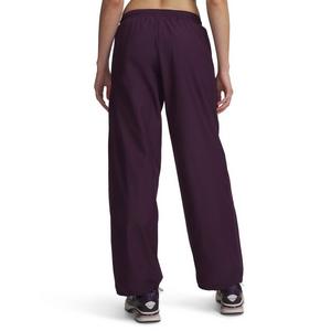 Under Armour Women's Icon Woven Pants - Purple/White - PURPLE/WHITE