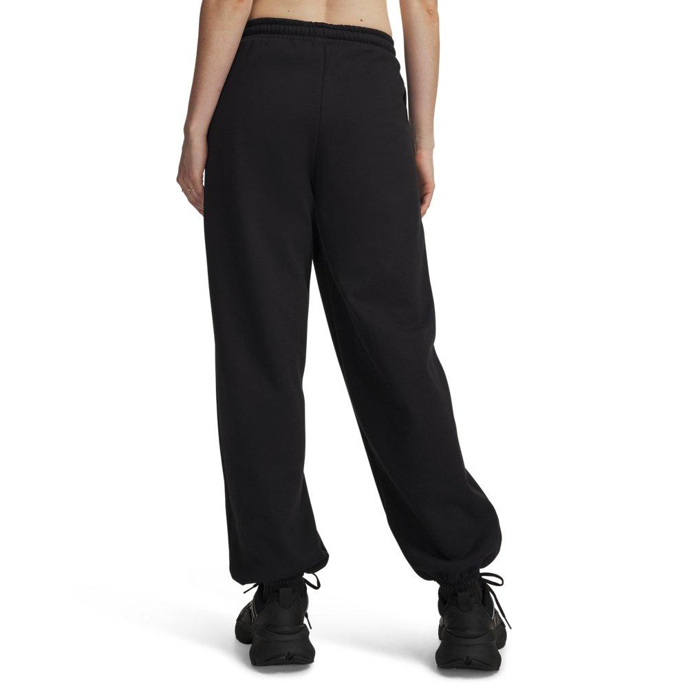 Under Armour Women's Icon Fleece Gym Pants - Black - BLACK