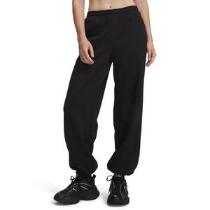 Under Armour Women's Icon Fleece Gym Pants - Black - BLACK