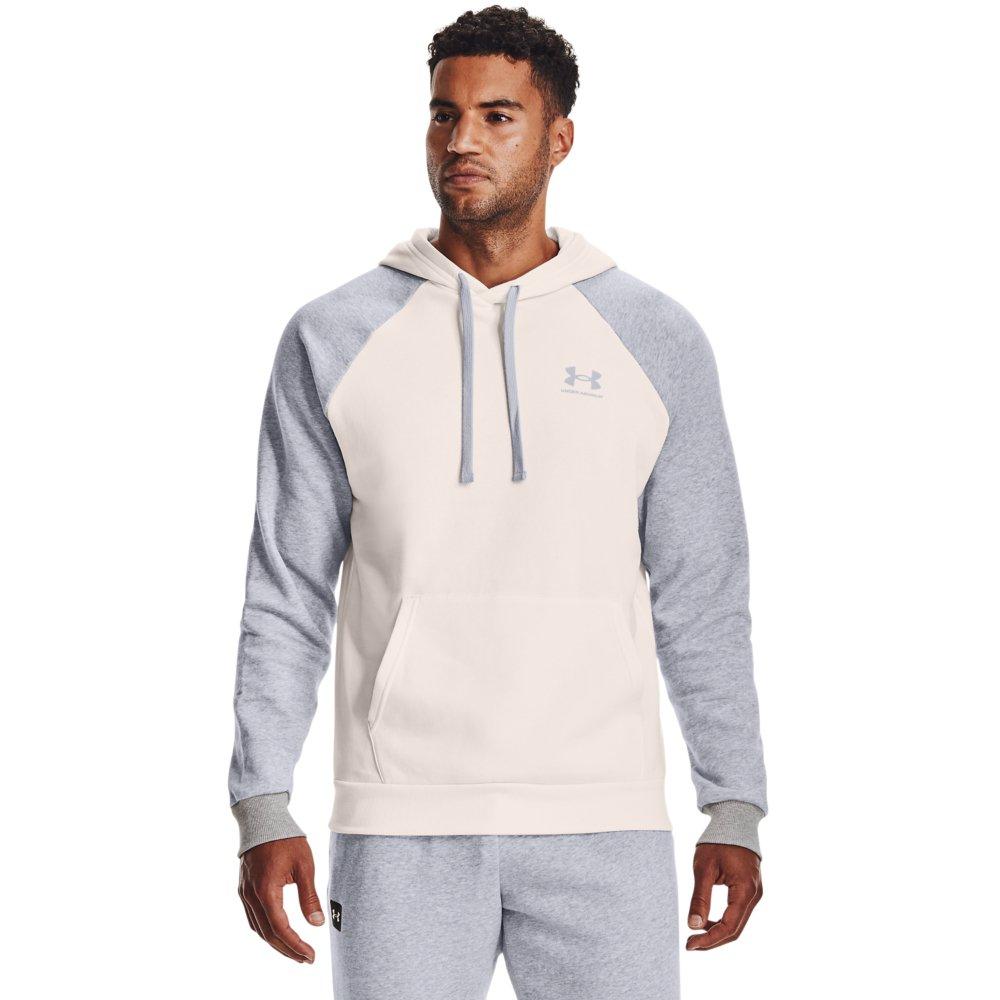 Under Armour Rival Fleece Wordmark Colorblock Hoodie – Geared4Sports