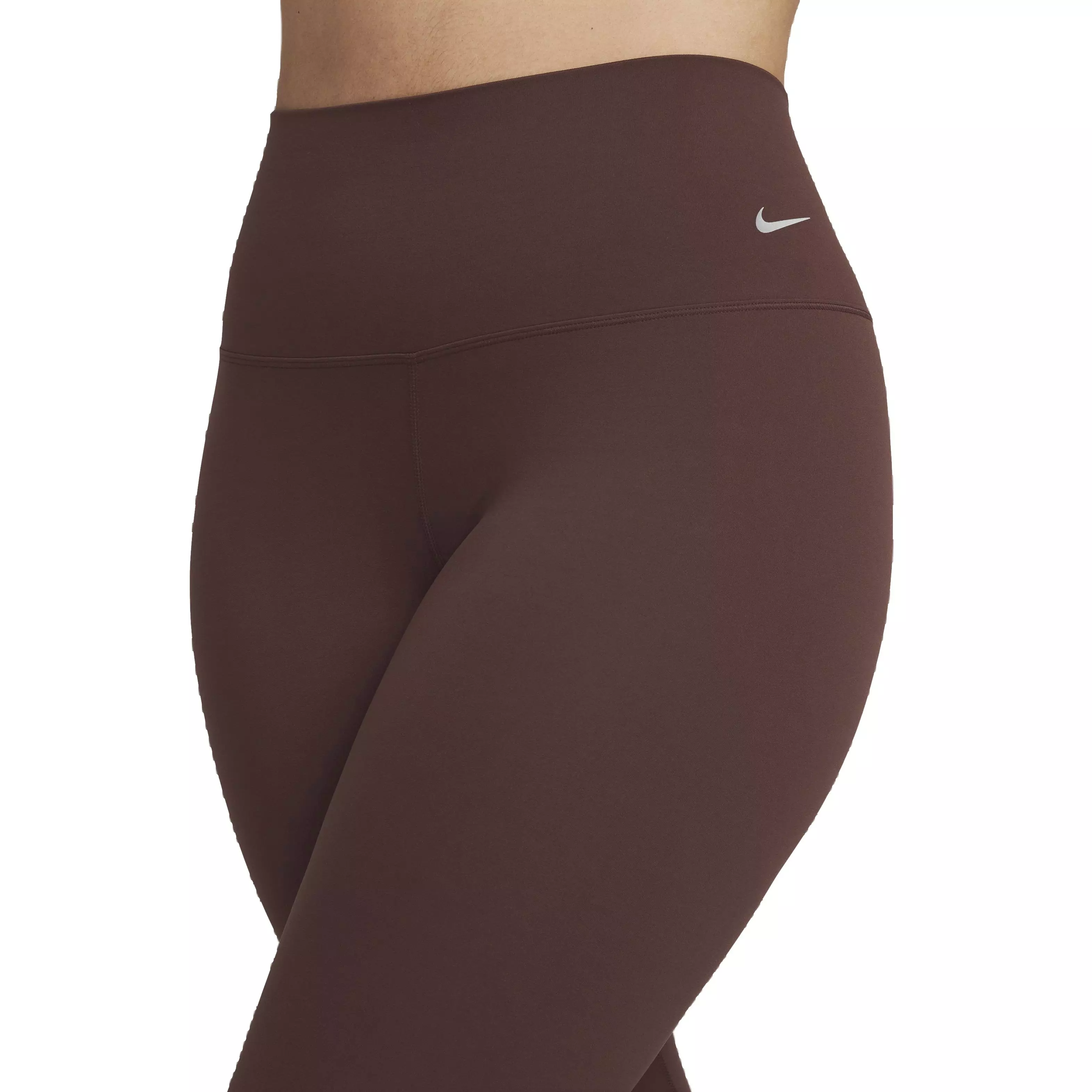 Nike Women's Dri-FIT Zenvy High-Rise Gentle Support Leggings - BROWN