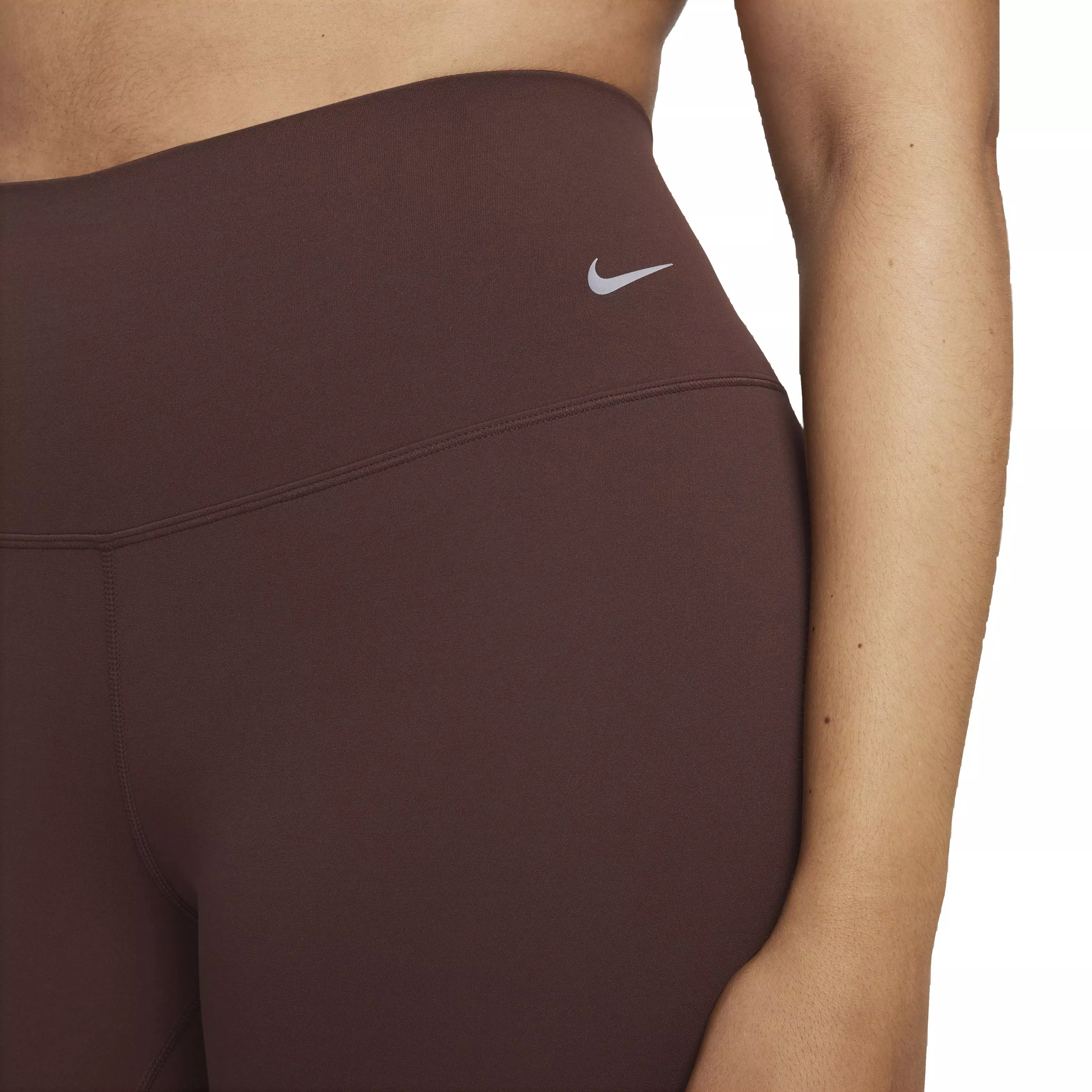 Nike Women's Dri-FIT Zenvy High-Rise Gentle Support Leggings - BROWN