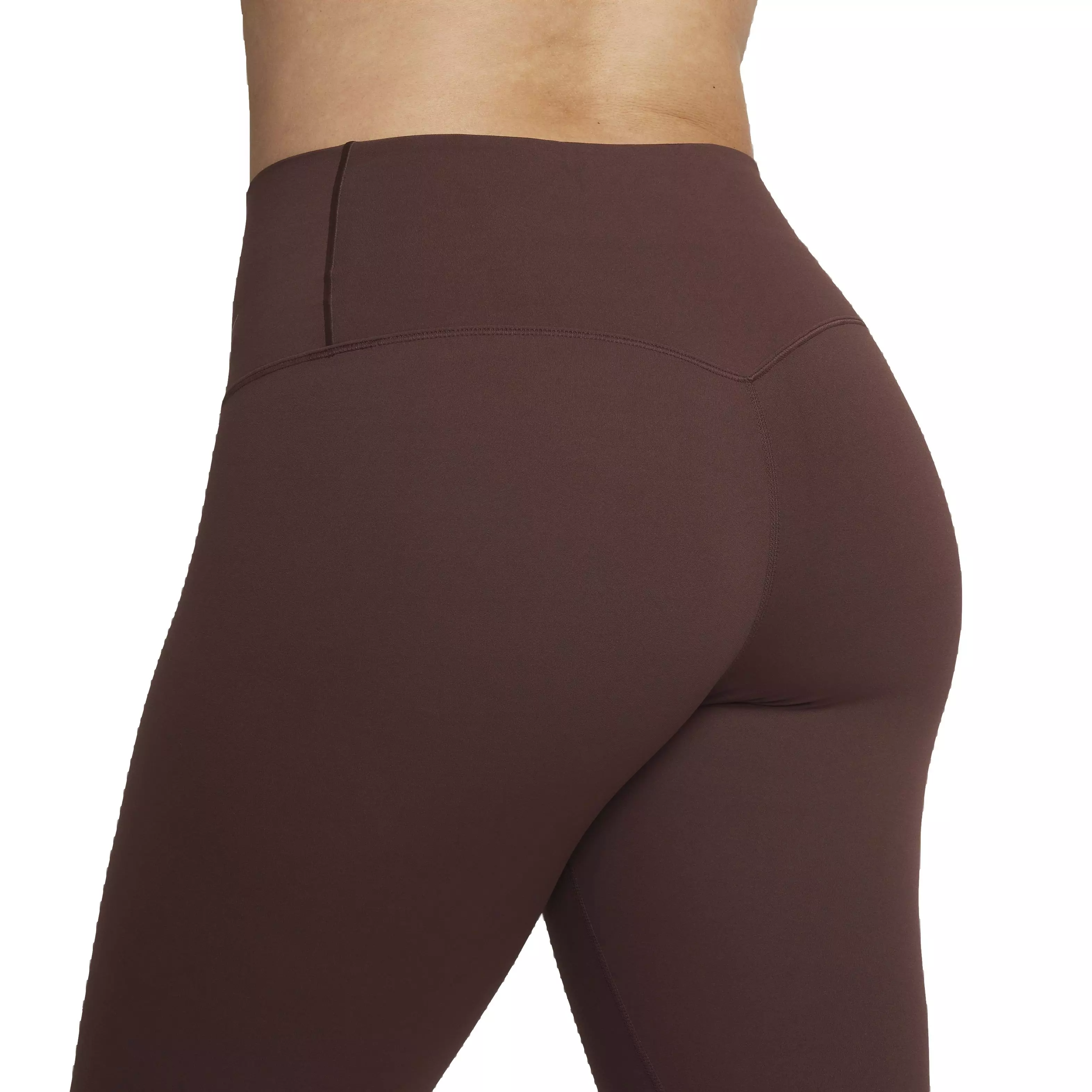 Nike Women's Dri-FIT Zenvy High-Rise Gentle Support Leggings - BROWN