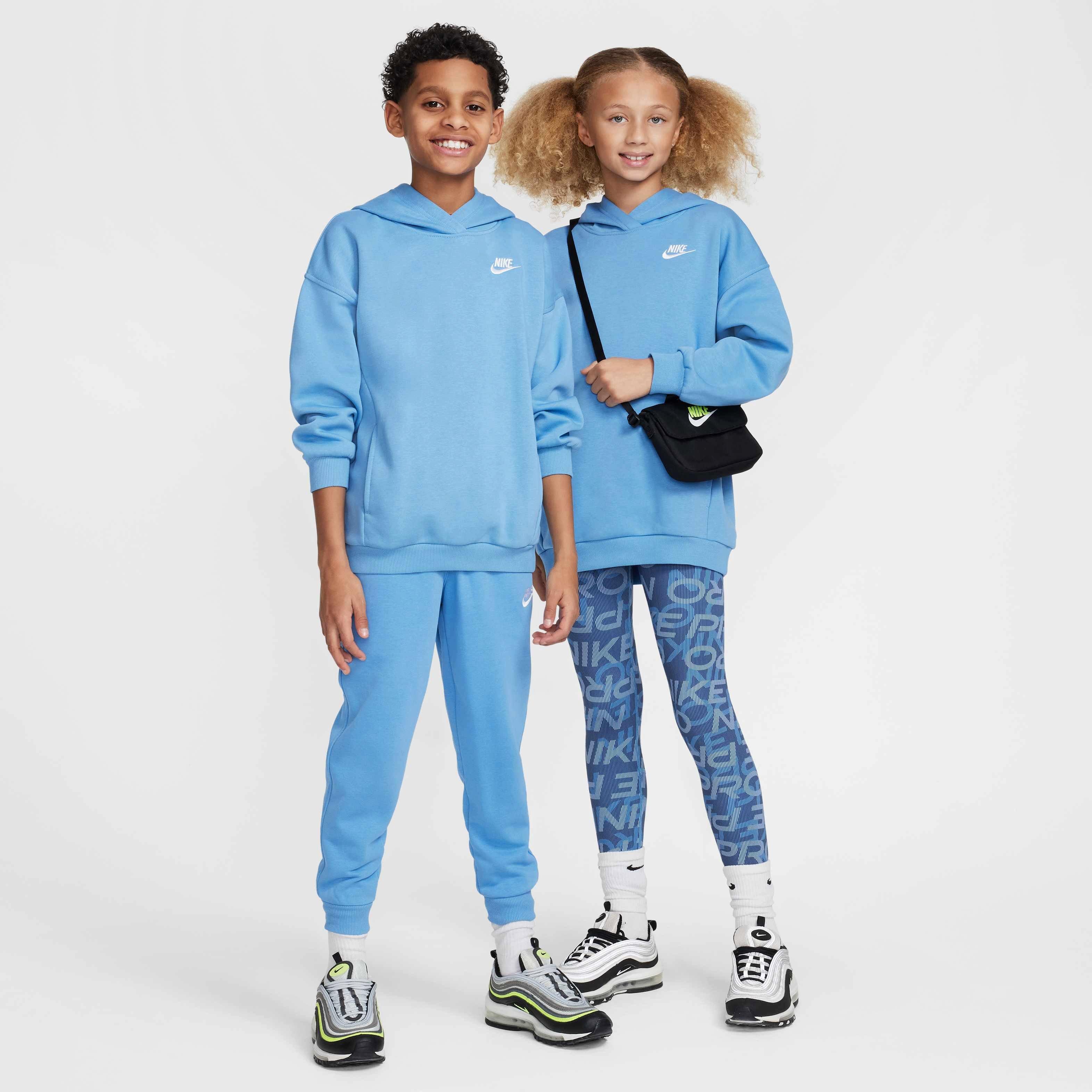 Nike Sportswear Club Fleece Oversized Pullover Big Girls' Hoodie