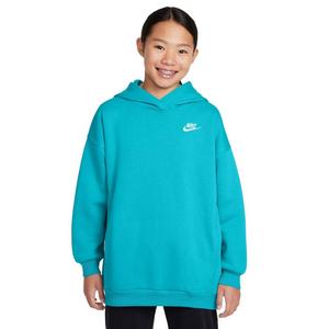 Nike Big Girl' Sportswear Club Fleece Oversized Pullover Hoodie