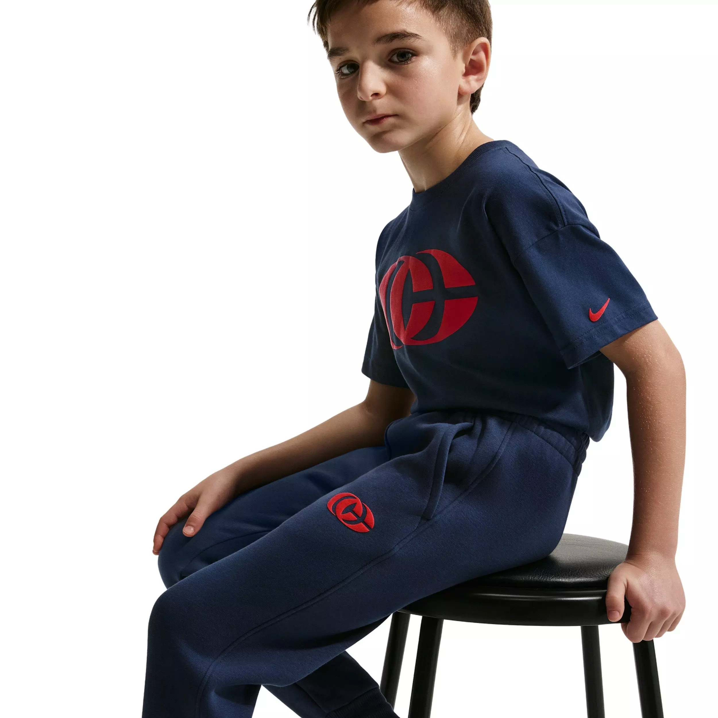 Nike Big Kids' Caitlin Clark Fleece Pants - Blue - BLUE