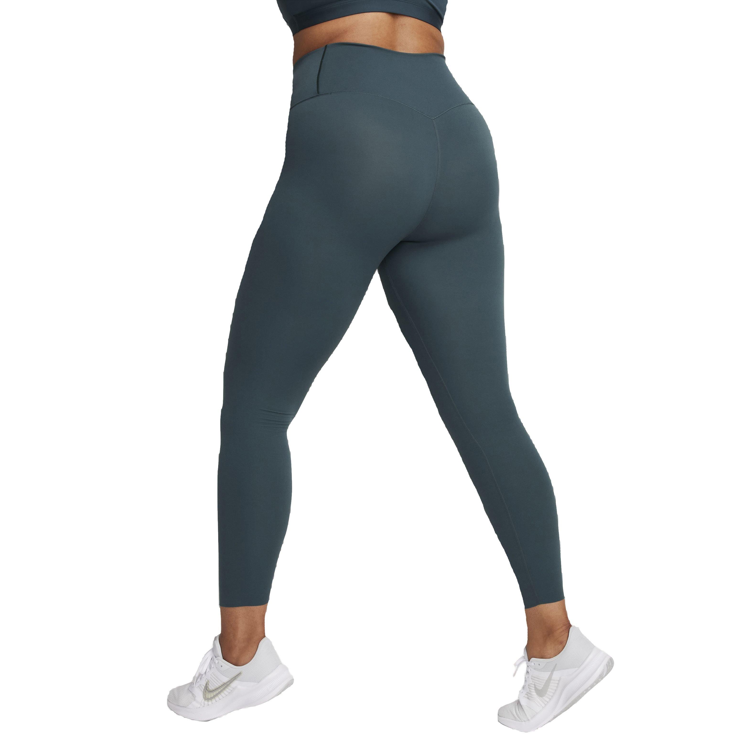 Nike Women's Dri-FIT Zenvy Gentle Support High-Rise 7/8 Leggings - GREEN Thumbnail View 2