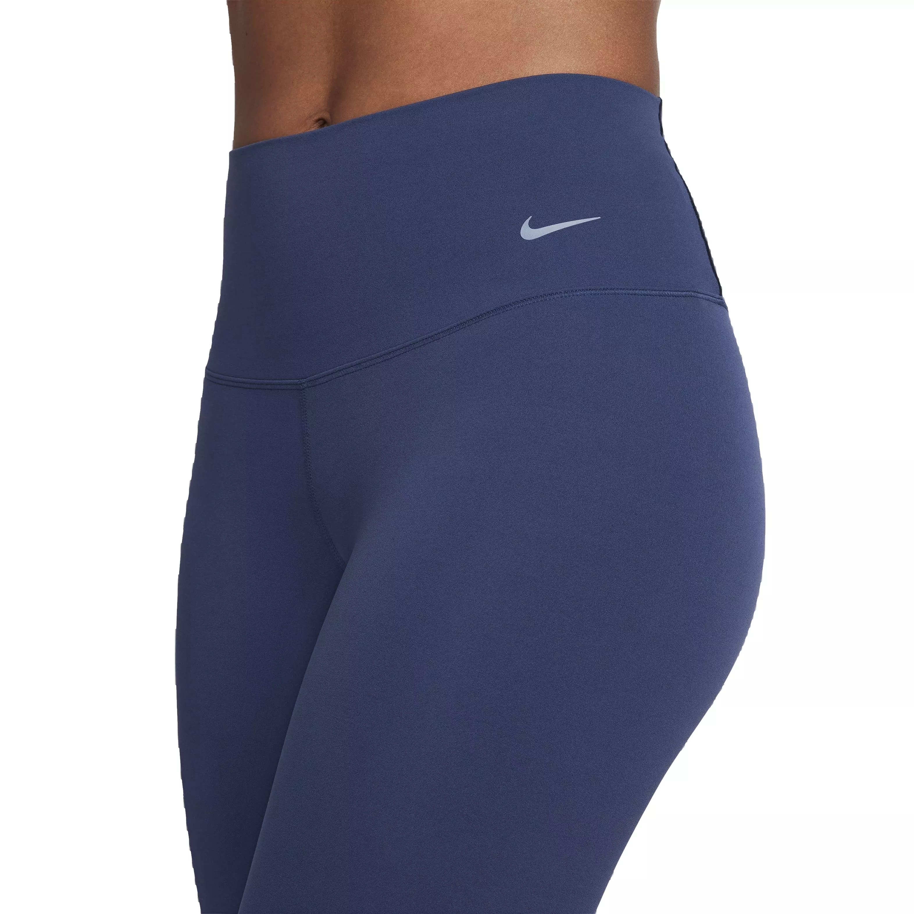 Nike Women's Dri-FIT Zenvy Gentle Support High-Rise 7/8 Leggings - NAVY