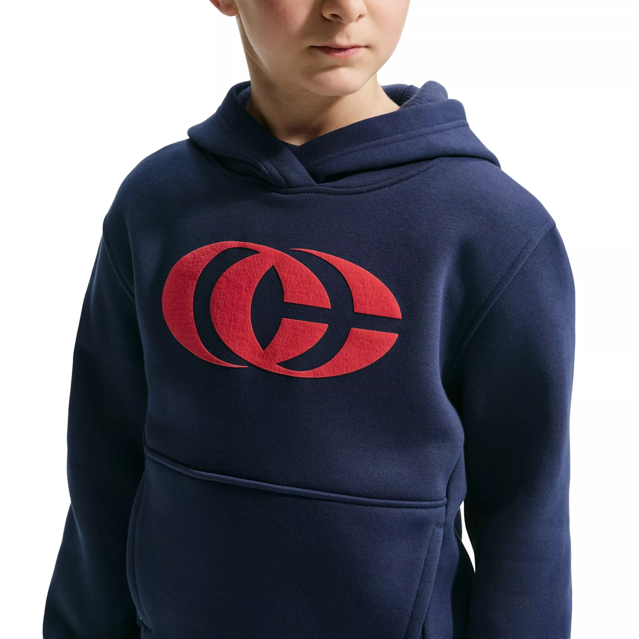 Nike Big Kids' Caitlin Clark Fleece Pullover Hoodie - Blue - BLUE