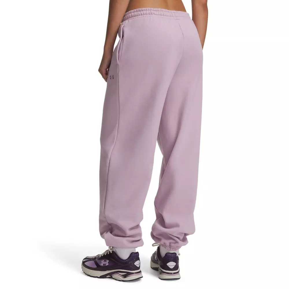Under Armour Women's Icon Fleece Gym Pants - Mauve - MAUVE