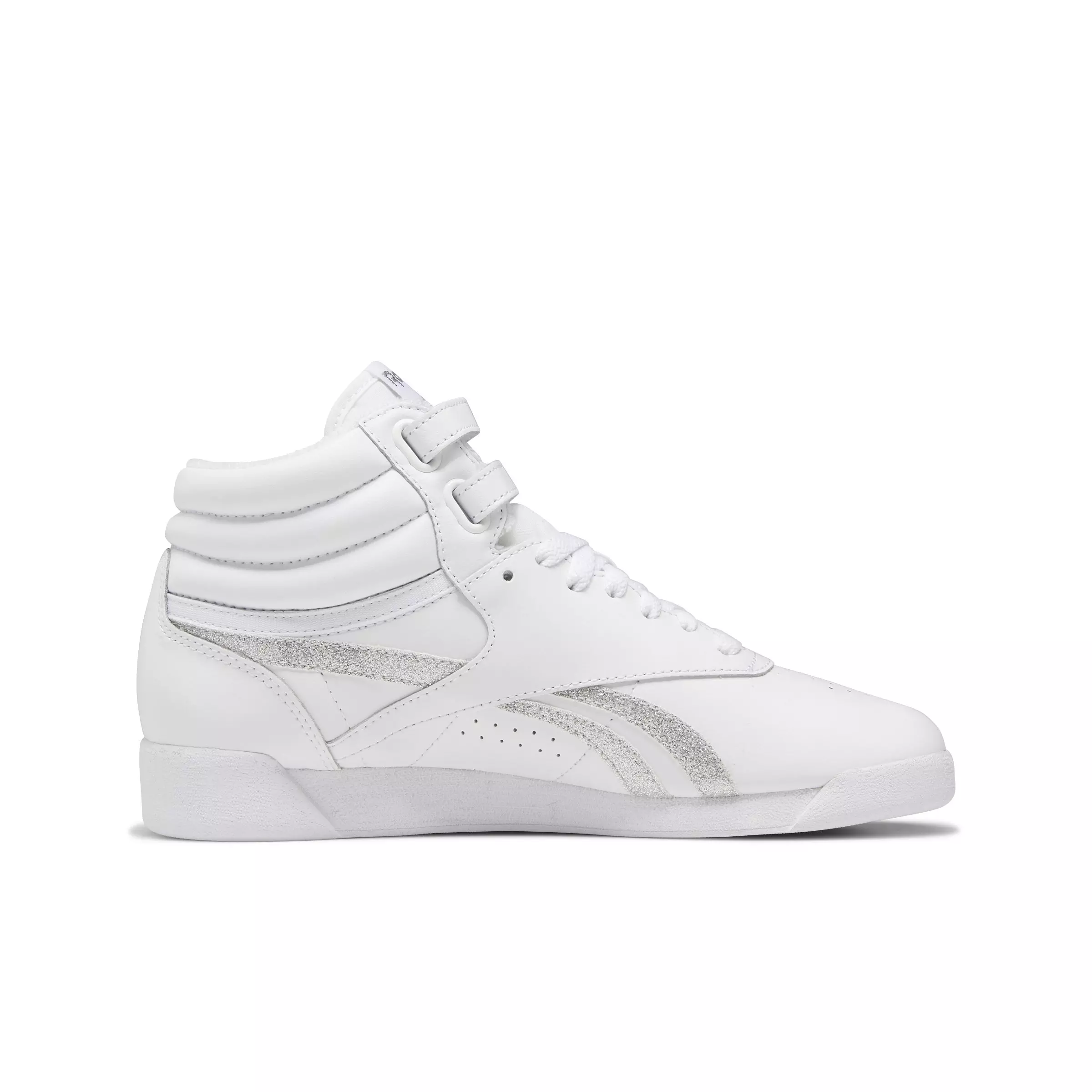 Reebok F/S Hi "Ftwr White/Ftwr White/Silver Metallic" Women's Training Shoe - WHITE/WHITE/SILVER