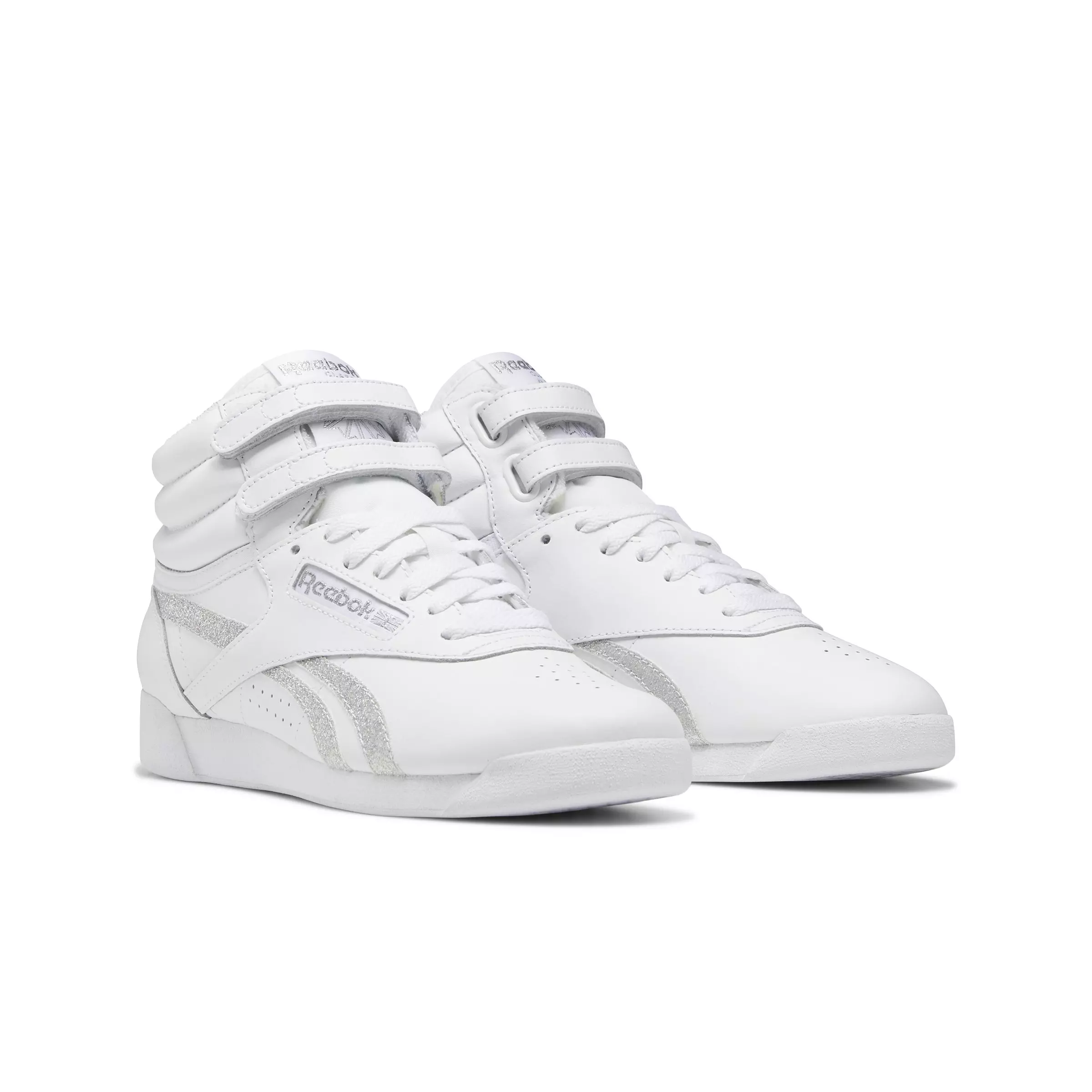Reebok F/S Hi "Ftwr White/Ftwr White/Silver Metallic" Women's Training Shoe - WHITE/WHITE/SILVER