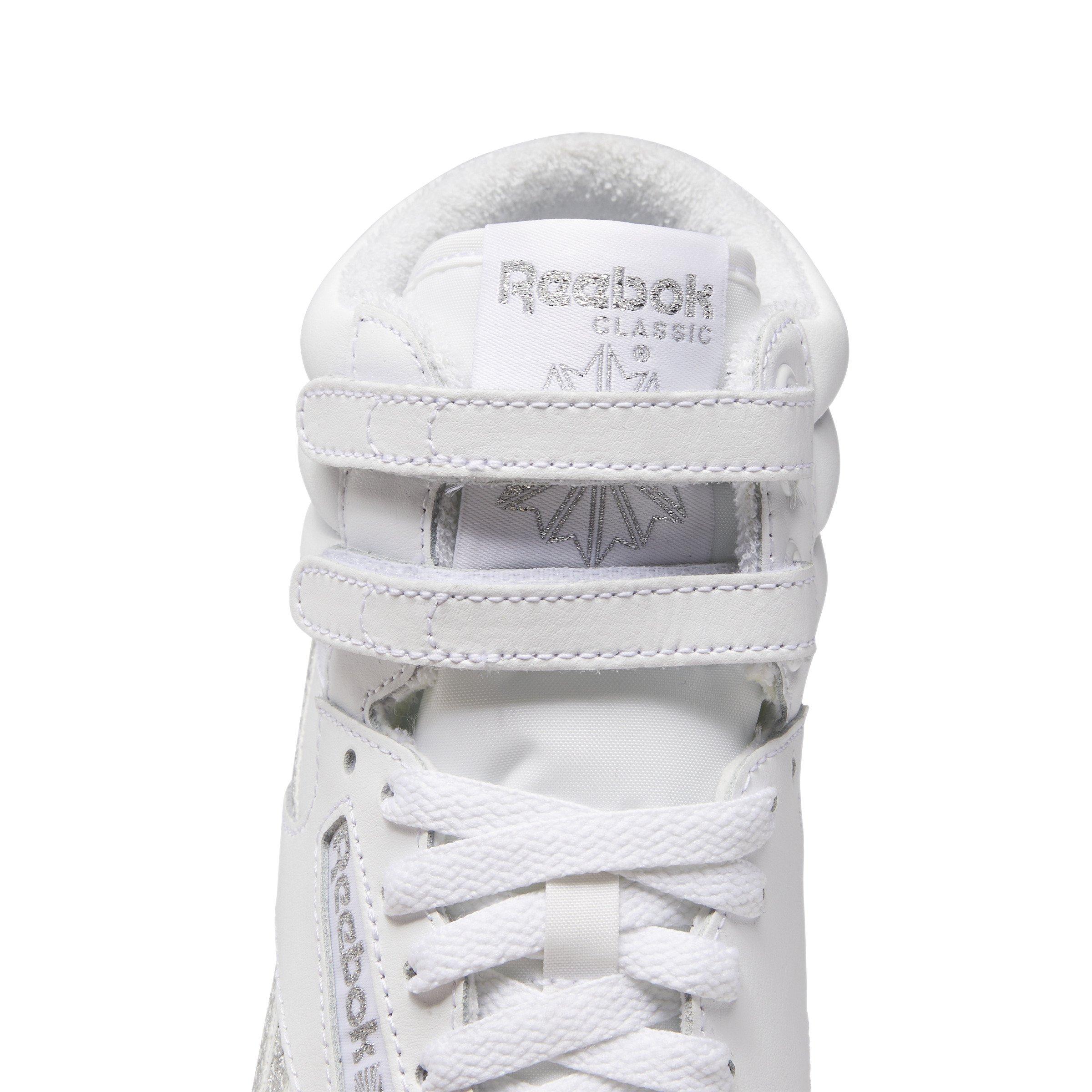 Reebok F/S Hi "Ftwr White/Ftwr White/Silver Metallic" Women's Training Shoe - WHITE/WHITE/SILVER Thumbnail View 7