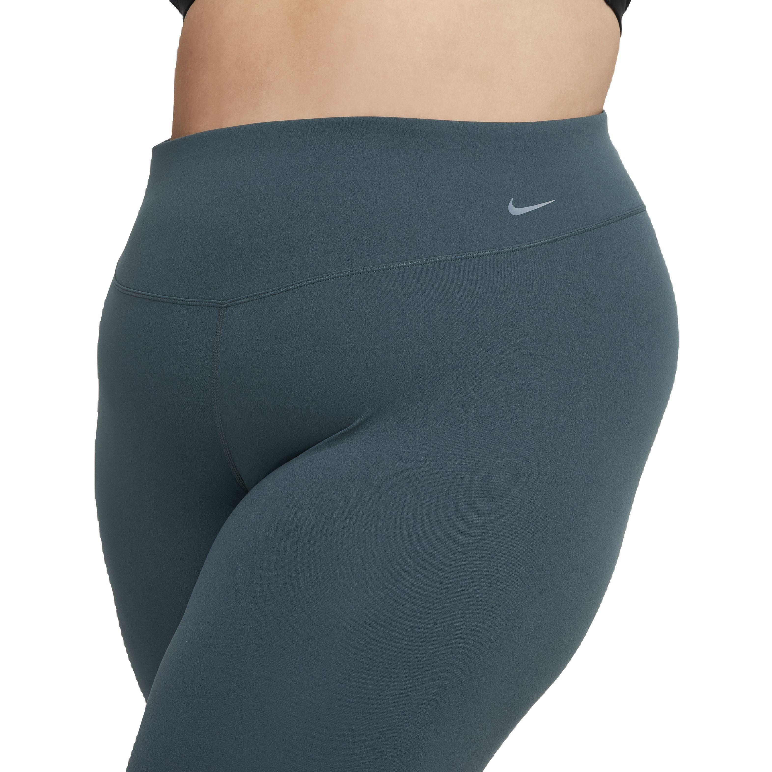 Nike Women's Dri-FIT Zenvy High-Rise Gentle Support 7/8 Leggings - GREEN Thumbnail View 3