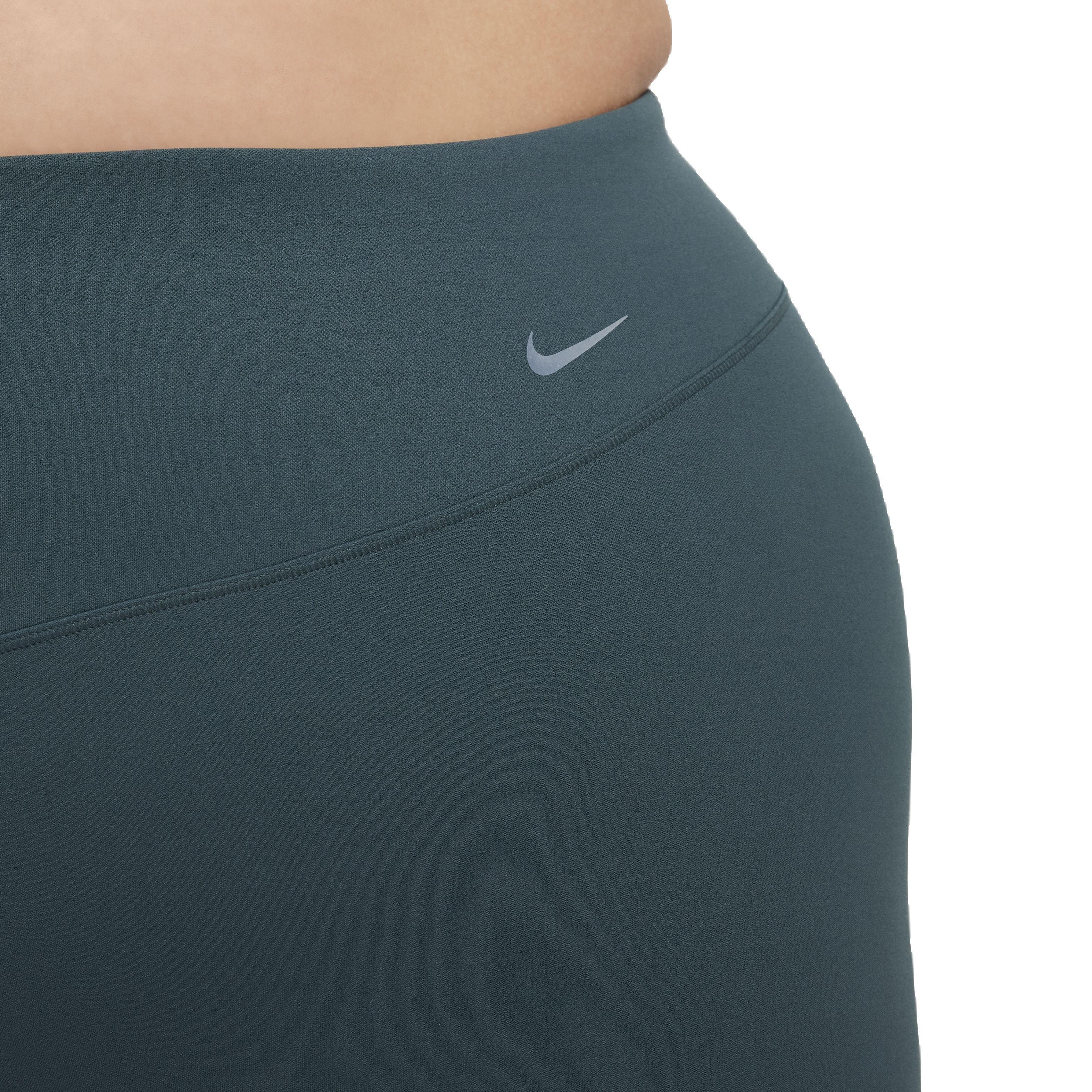 Nike Women's Dri-FIT Zenvy High-Rise Gentle Support 7/8 Leggings - GREEN Thumbnail View 4