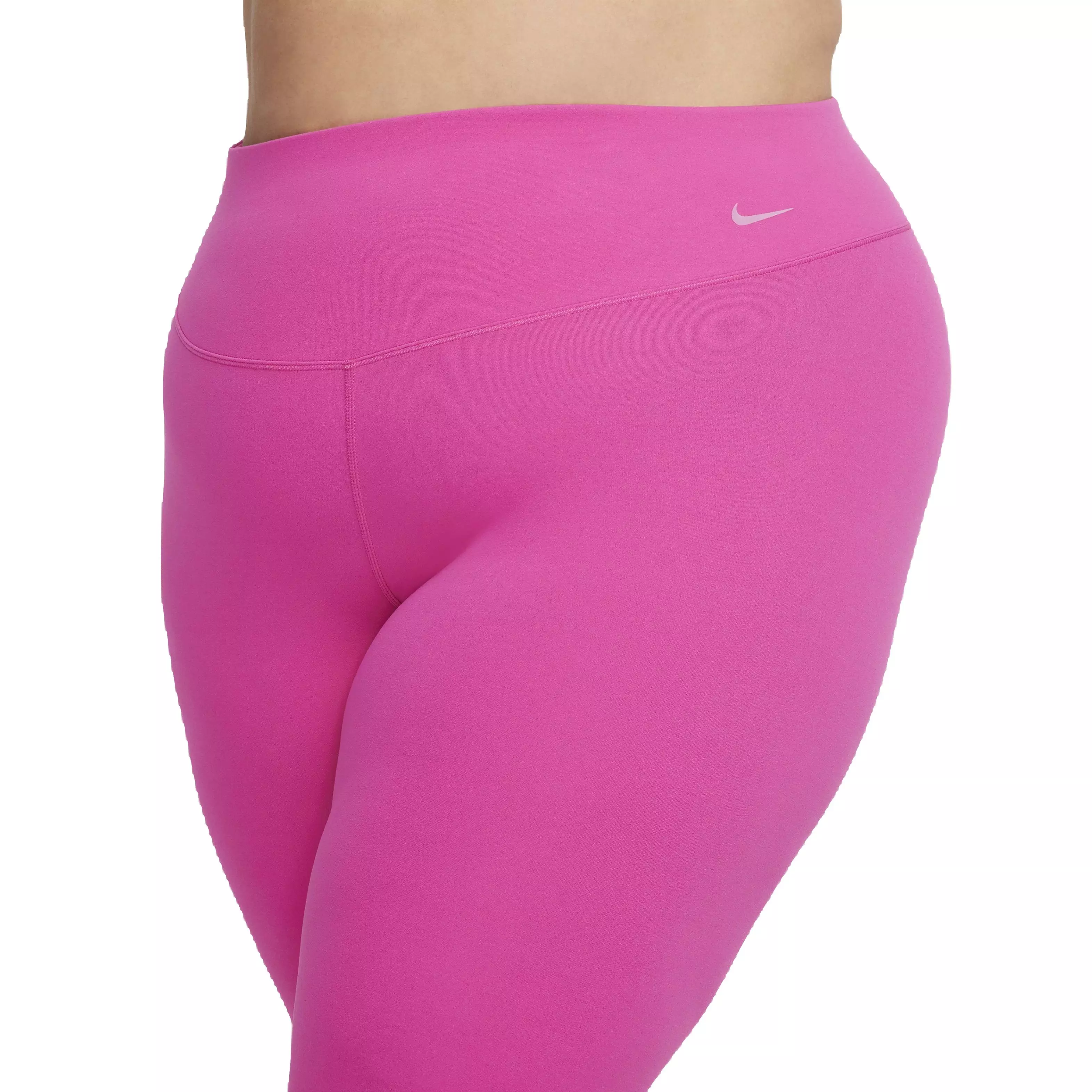 Nike Women's Dri-FIT Zenvy High-Rise Gentle Support 7/8 Leggings - PINK