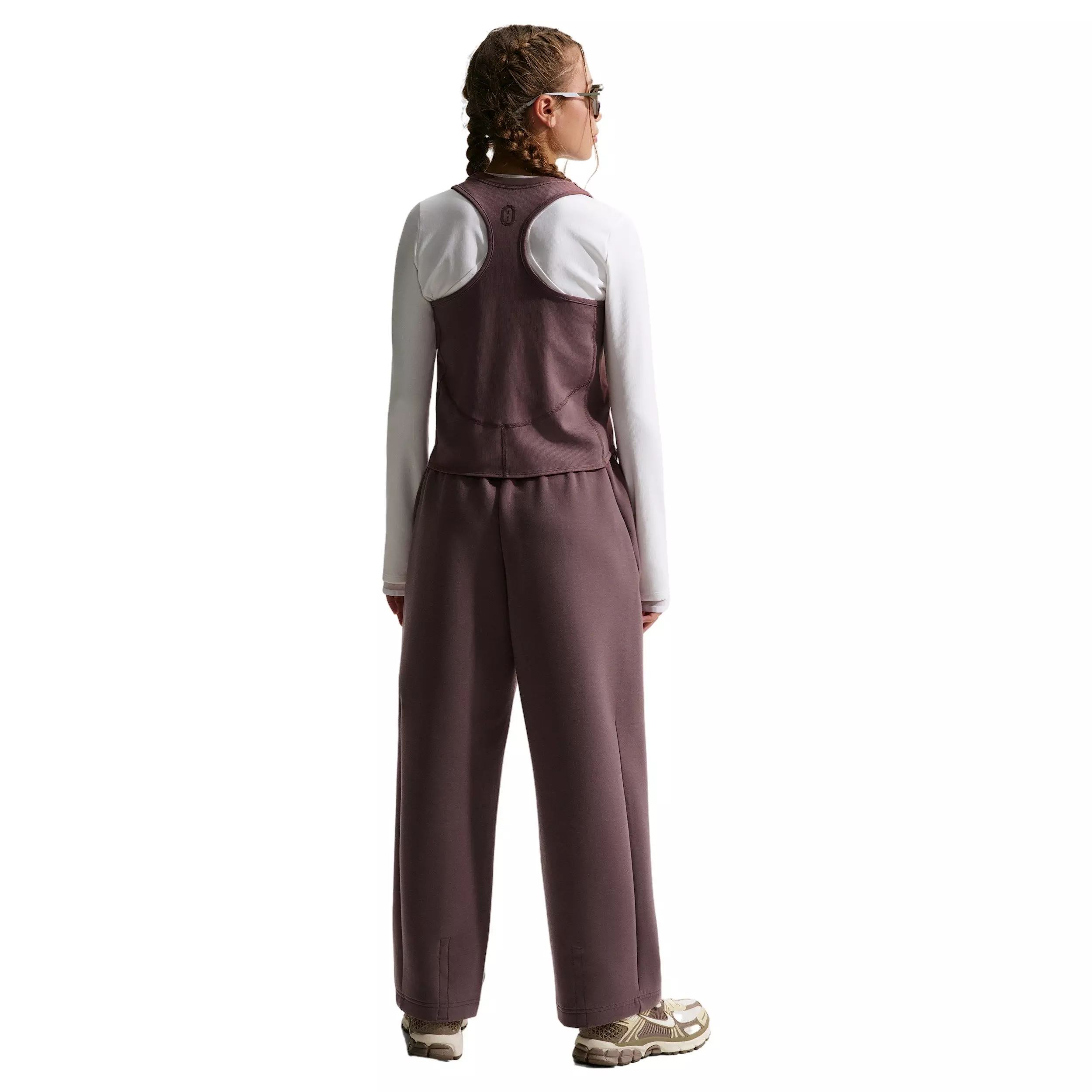 Nike Big Girls' MAVN Dri-FIT Knit Tank Top -Tattoo Purple - TATTOO PURPLE