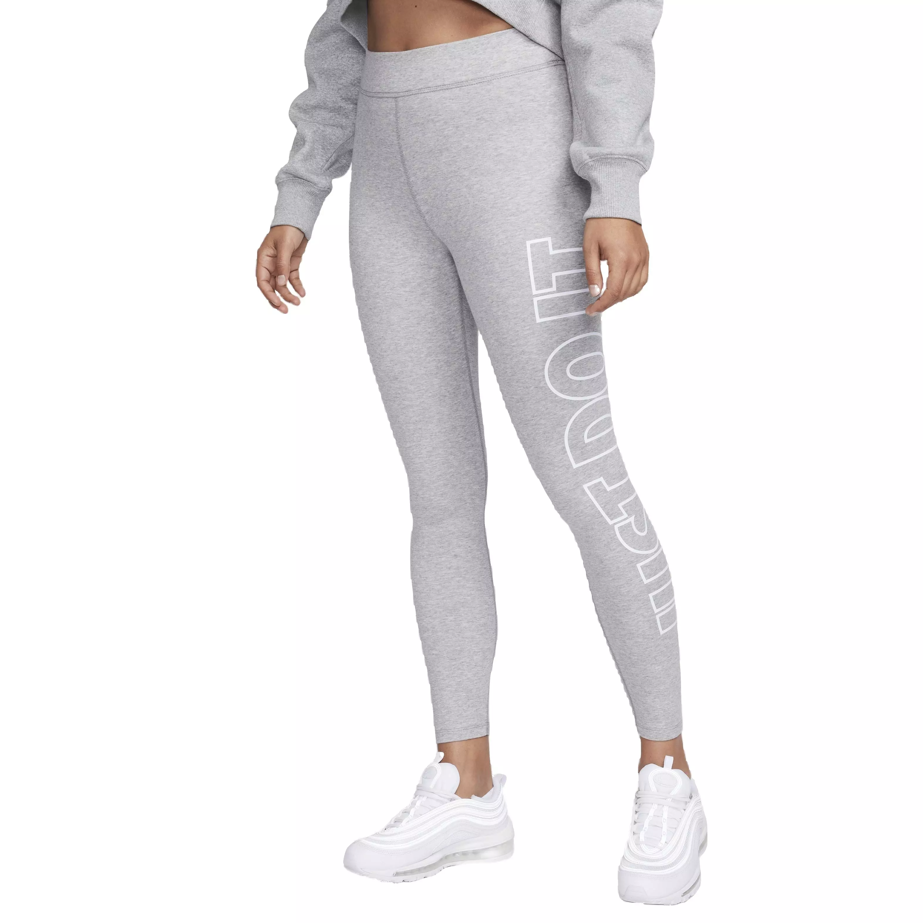 Nike Women's Sportswear Classic Graphic High-Rise JDI Leggings - GREY