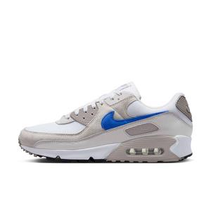Nike Air Max 90 "White/College Grey/Summit White/Racer Blue" Men's Shoe