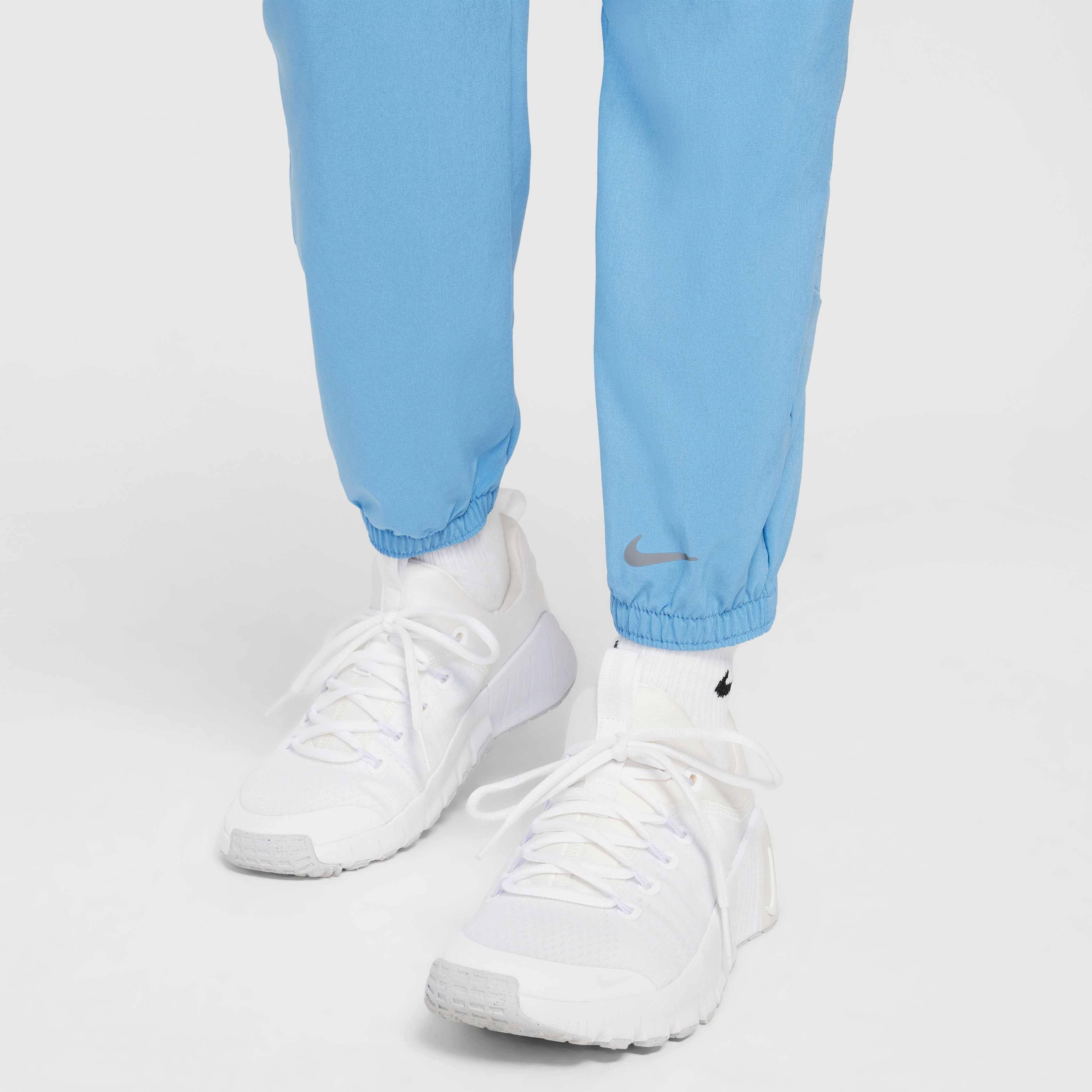 Nike Big Kids' Dri-FIT Multi Pants - BLUE Thumbnail View 6