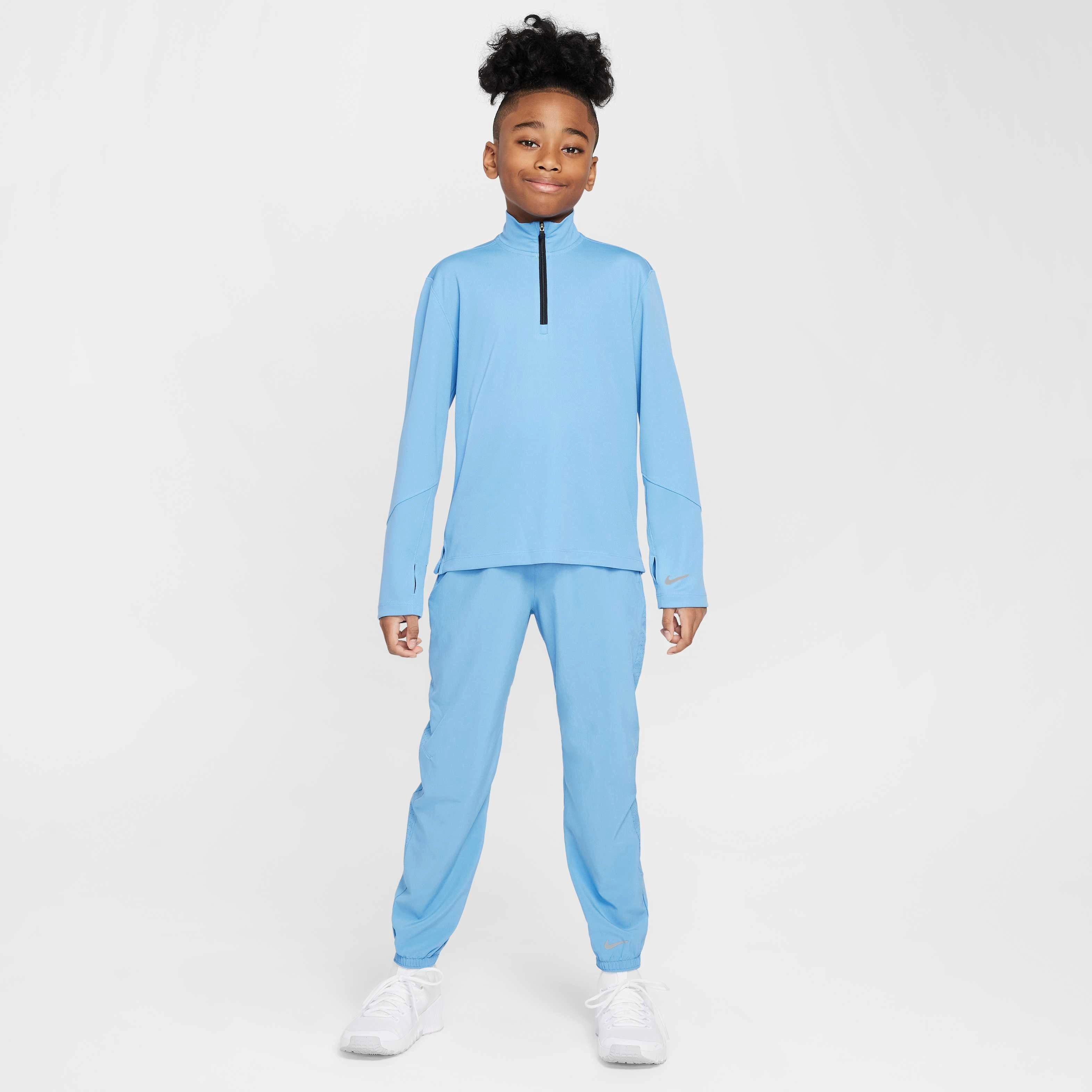Nike Big Kids' Dri-FIT Multi Pants - BLUE Thumbnail View 7