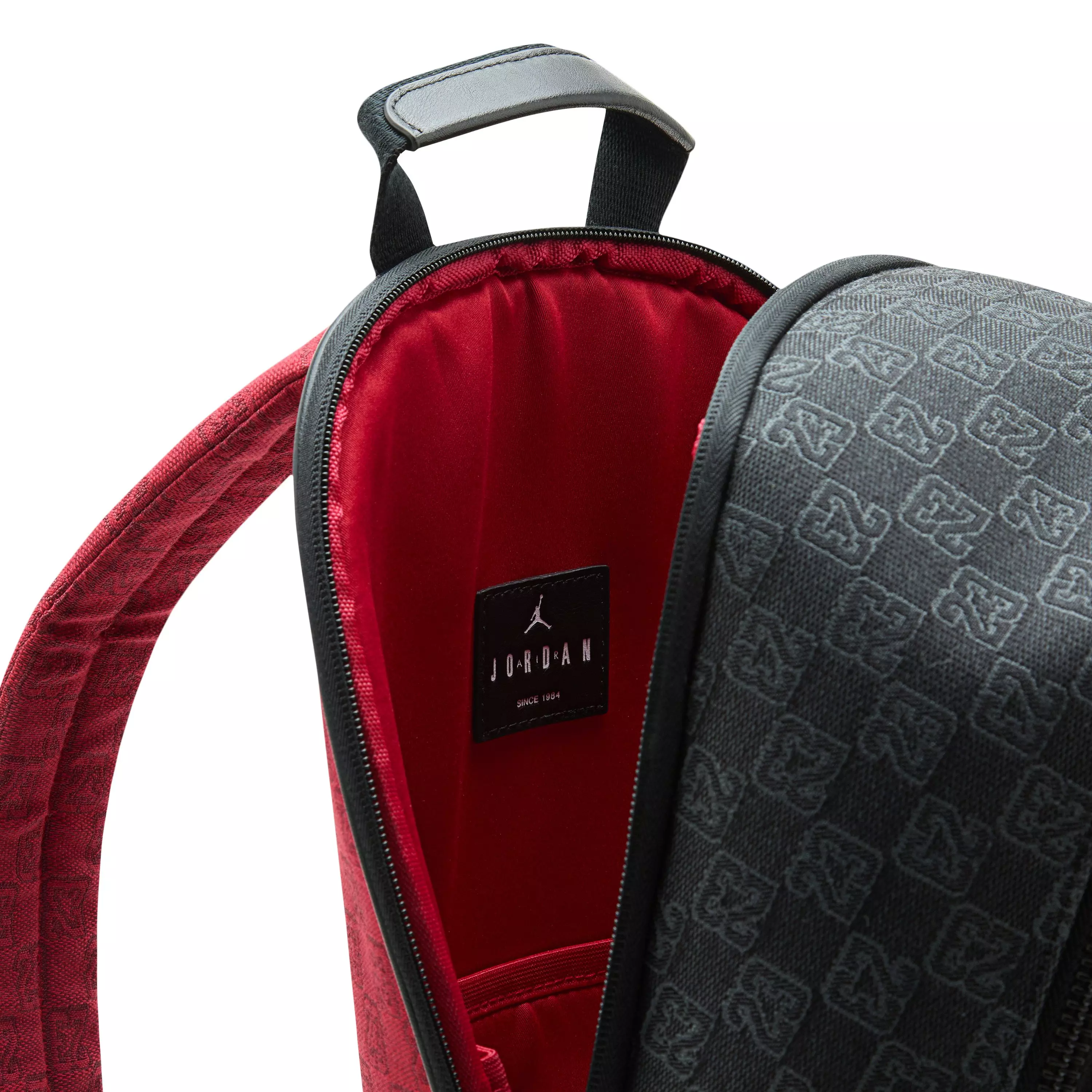 Jordan Monogram Pin Backpack - RED/BLACK