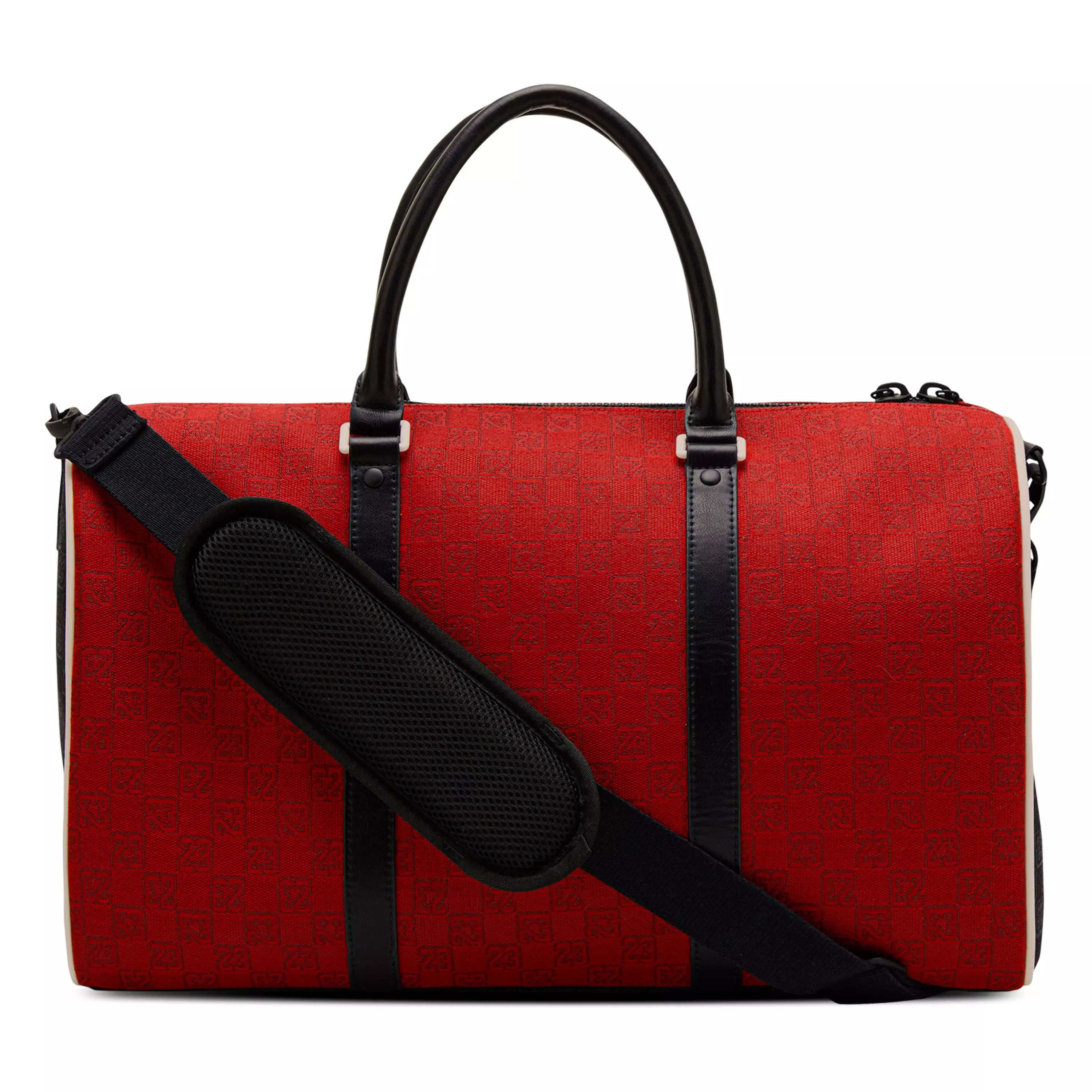 Jordan Monogram Pin Duffle Bag - RED/BLACK
